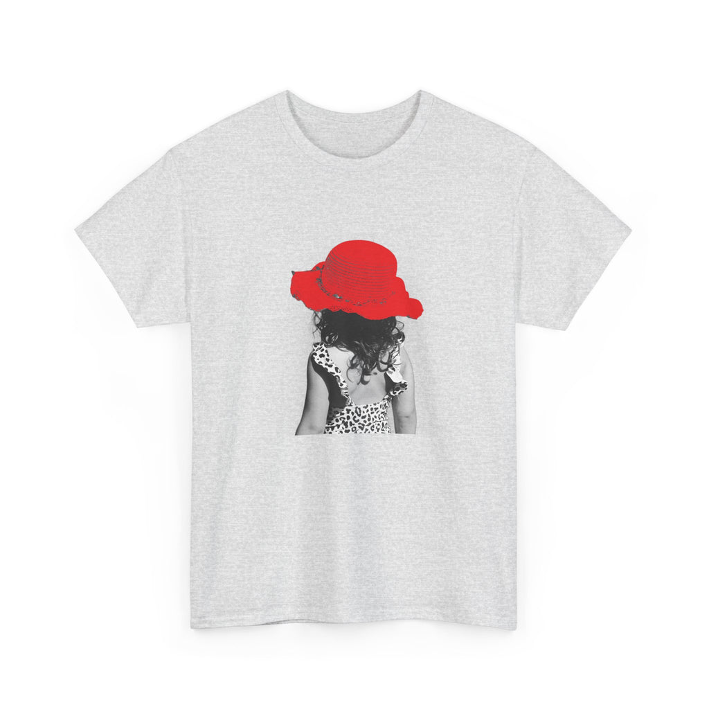 Graphic Tee — Girl with Red Hat Vintage Photo T‑Shirt