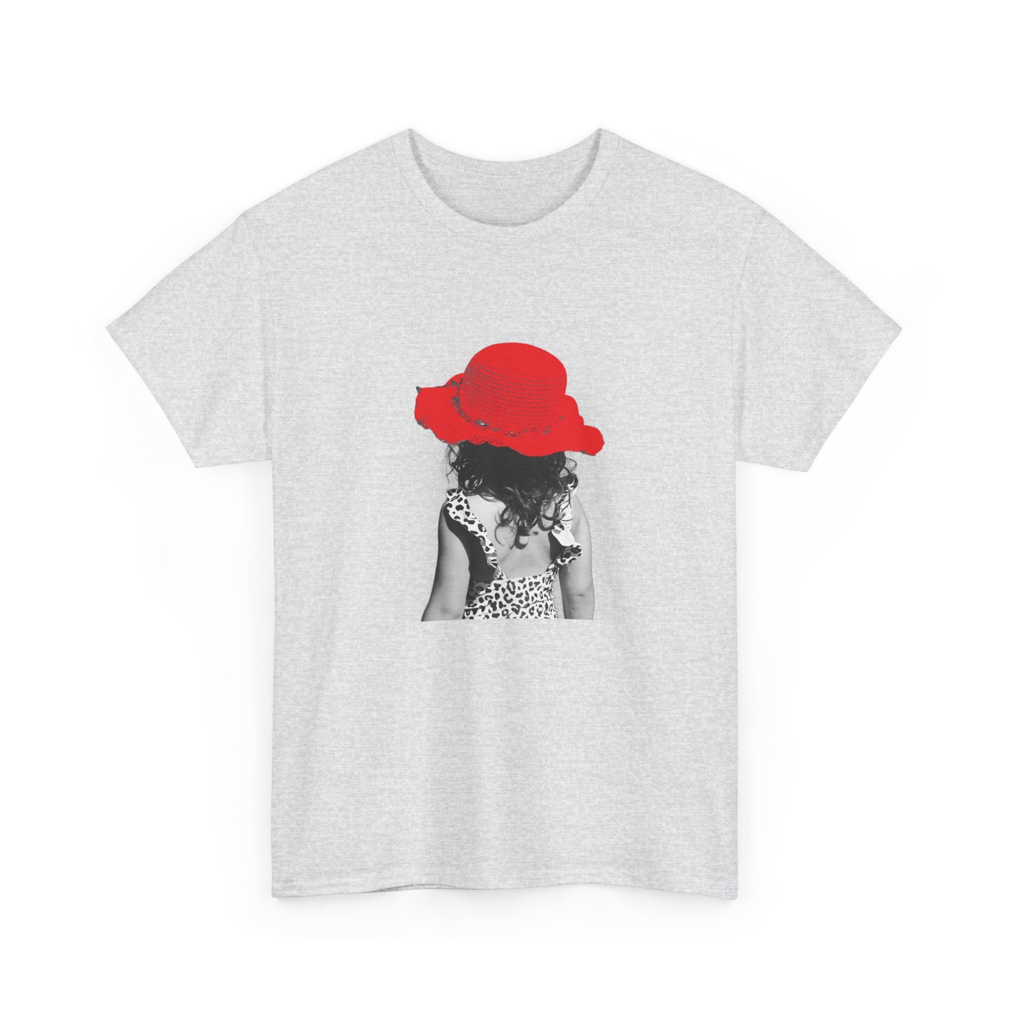 Graphic Tee — Girl with Red Hat Vintage Photo T‑Shirt