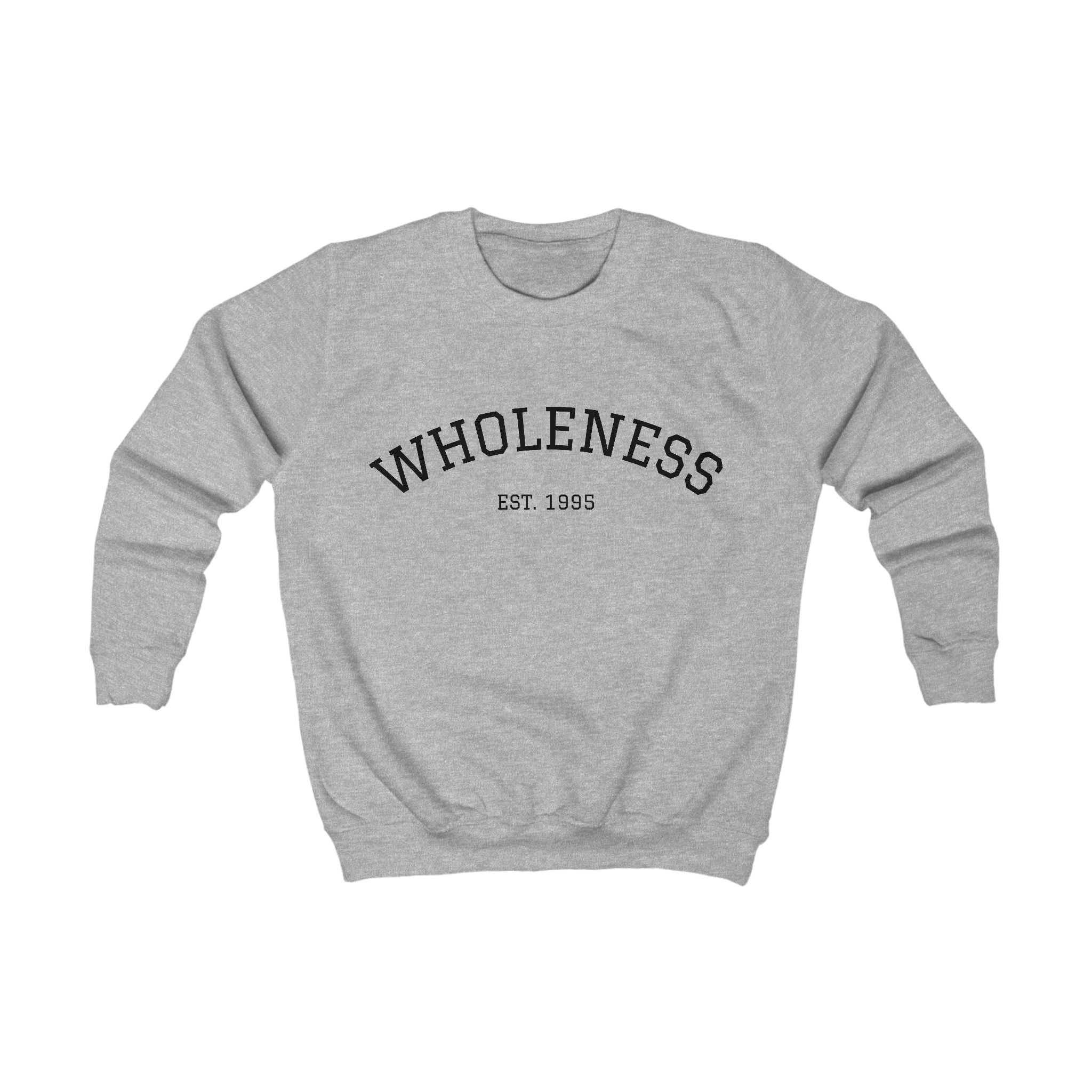 Kids Sweatshirt - "Wholeness Est. 1998" Minimal Comfort Crewneck