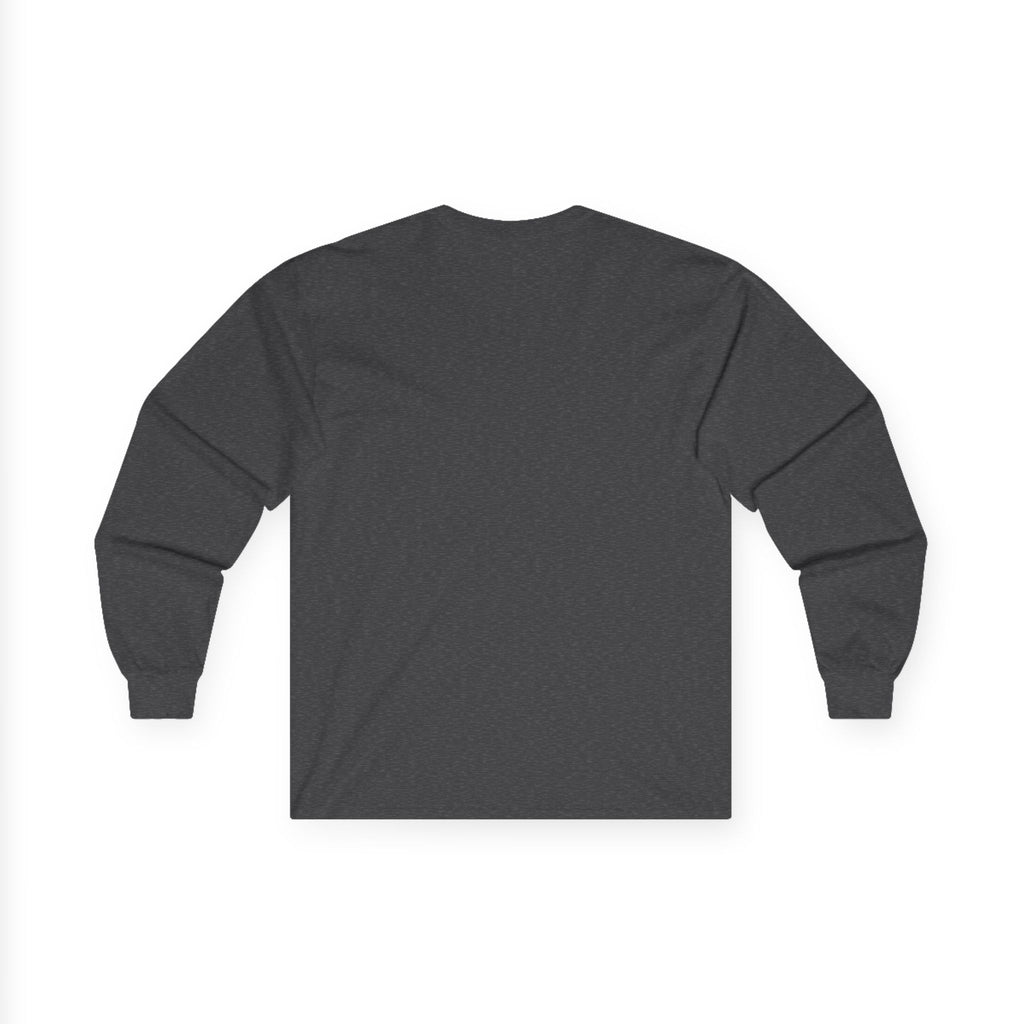 Family Camping Sunset Long Sleeve Tee — Silhouette Outdoor Graphic Shirt