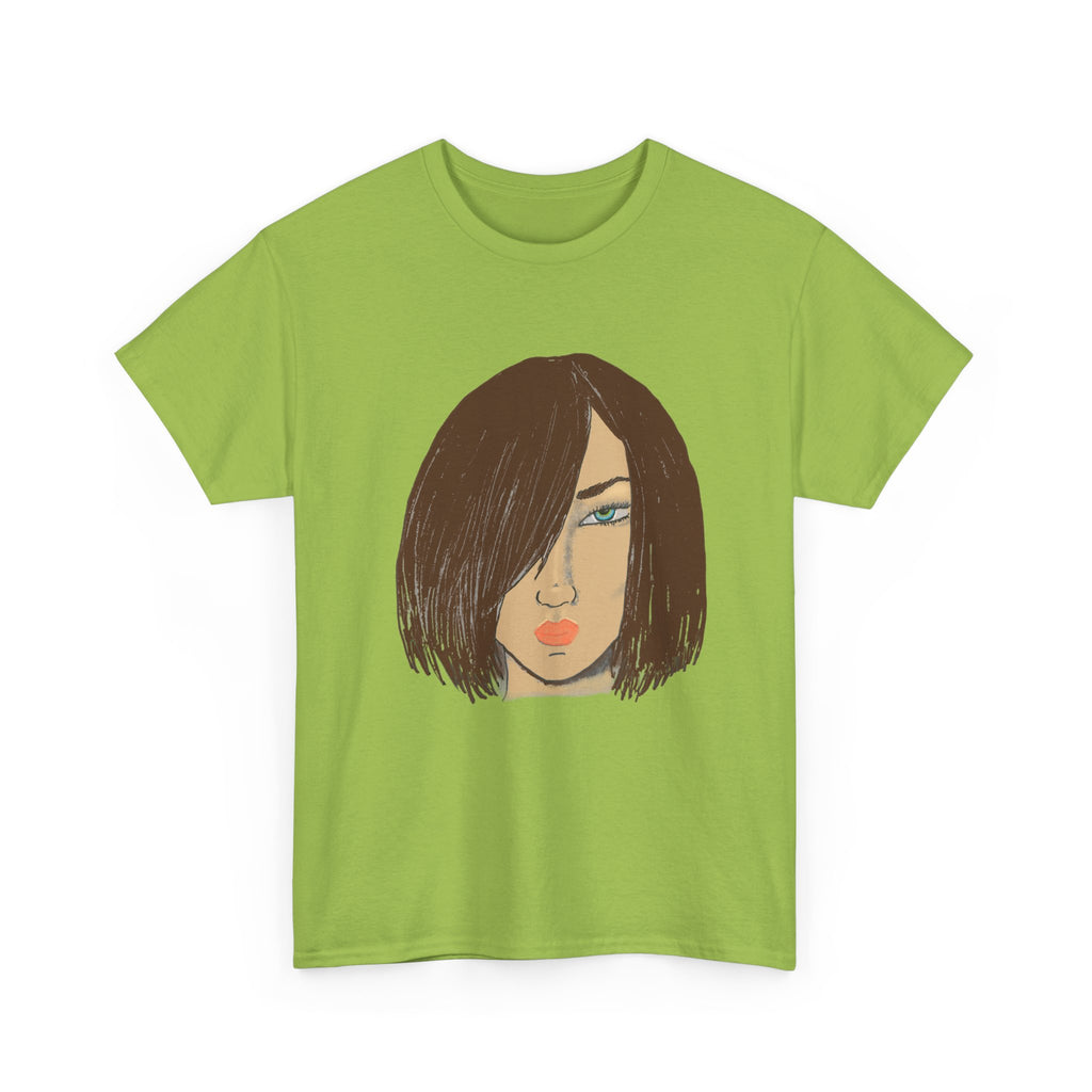 Graphic Tee — Hand-Drawn Bob Portrait Shirt