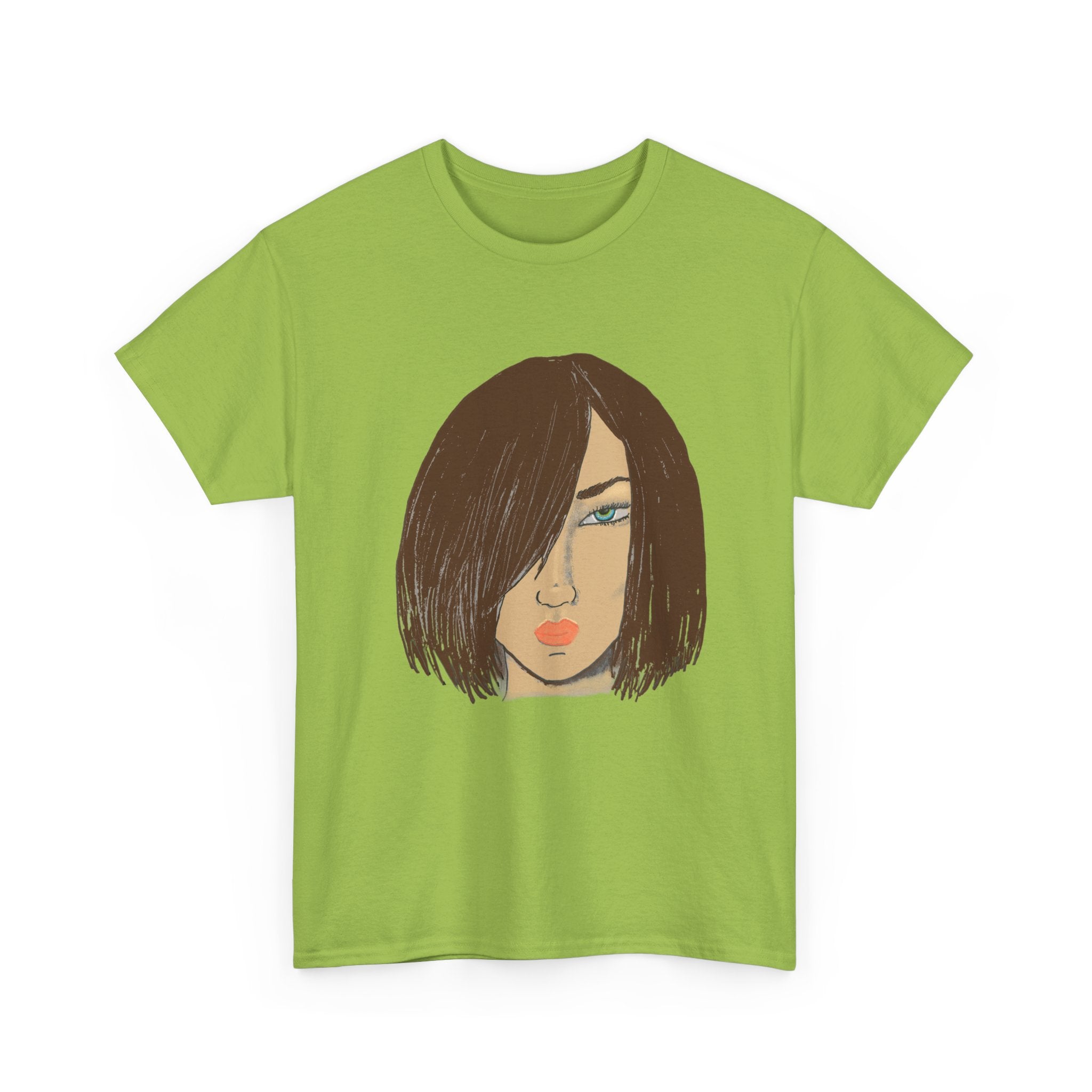 Graphic Tee — Hand-Drawn Bob Portrait Shirt
