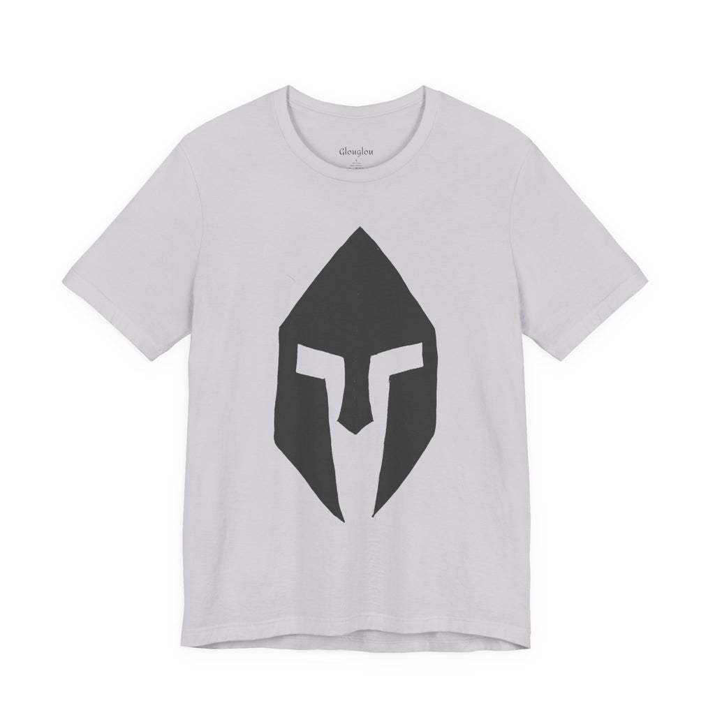 Spartan Helmet T-Shirt — Minimal Warrior Graphic Tee