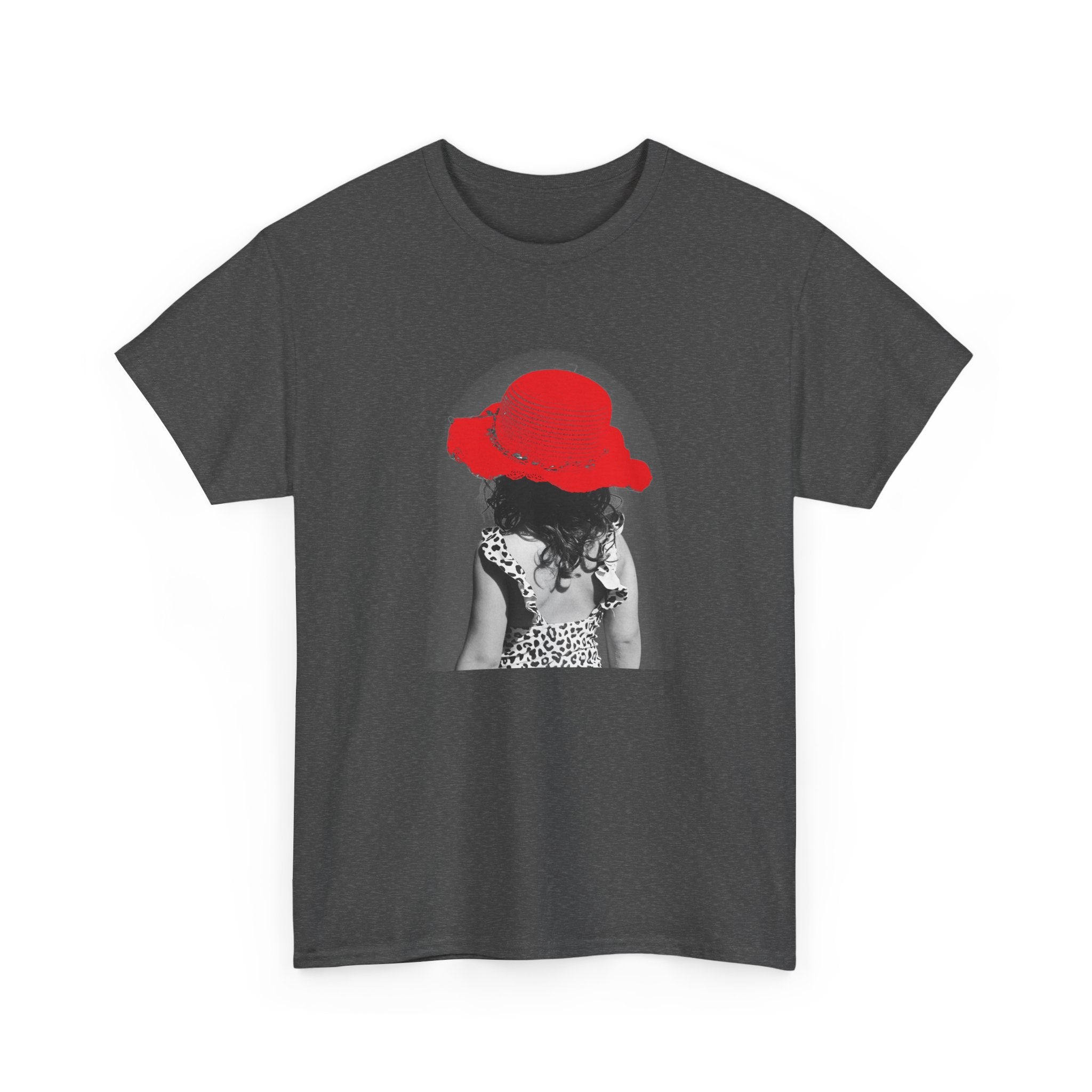 Graphic Tee — Girl with Red Hat Vintage Photo T‑Shirt
