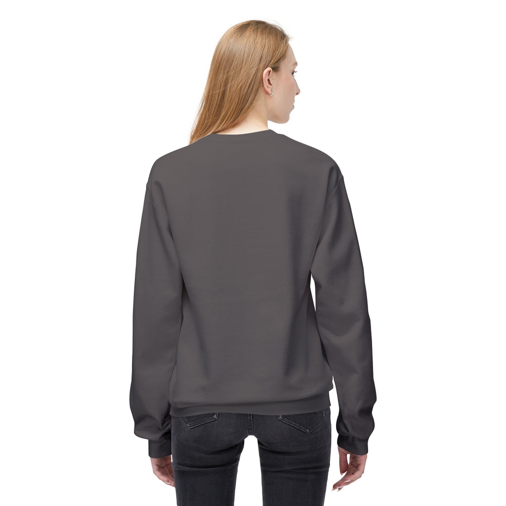 Crewneck Sweatshirt — "Strong mind. Calm heart." Minimalist Motivational Pullover