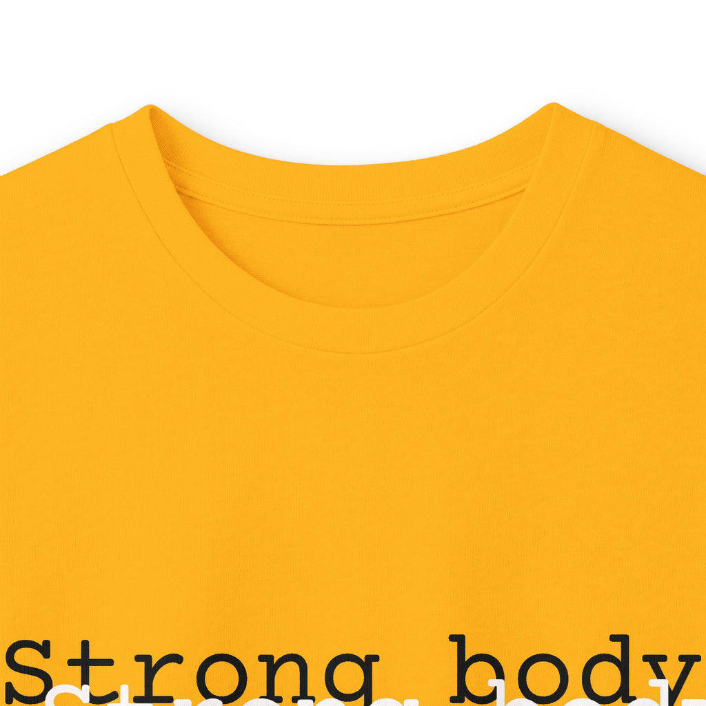 Strong body Strong mind Long Sleeve Tee — Fitness Motivation Shirt