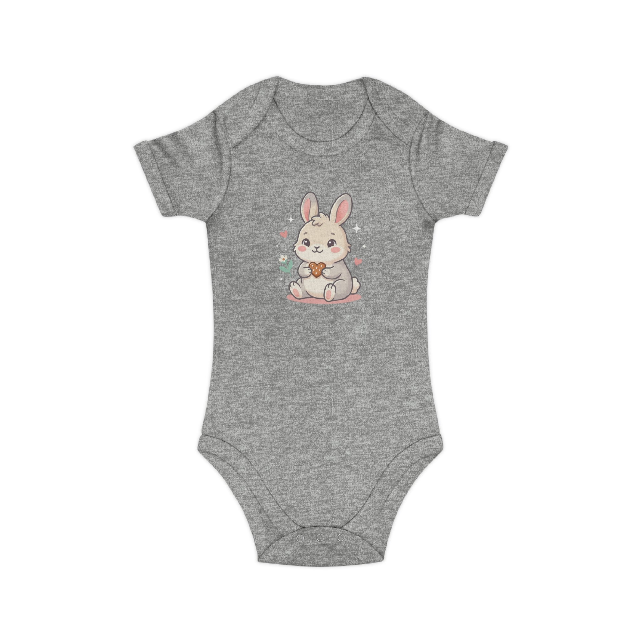 Cute Bunny Baby Bodysuit – Adorable Cartoon Rabbit Newborn Onesie