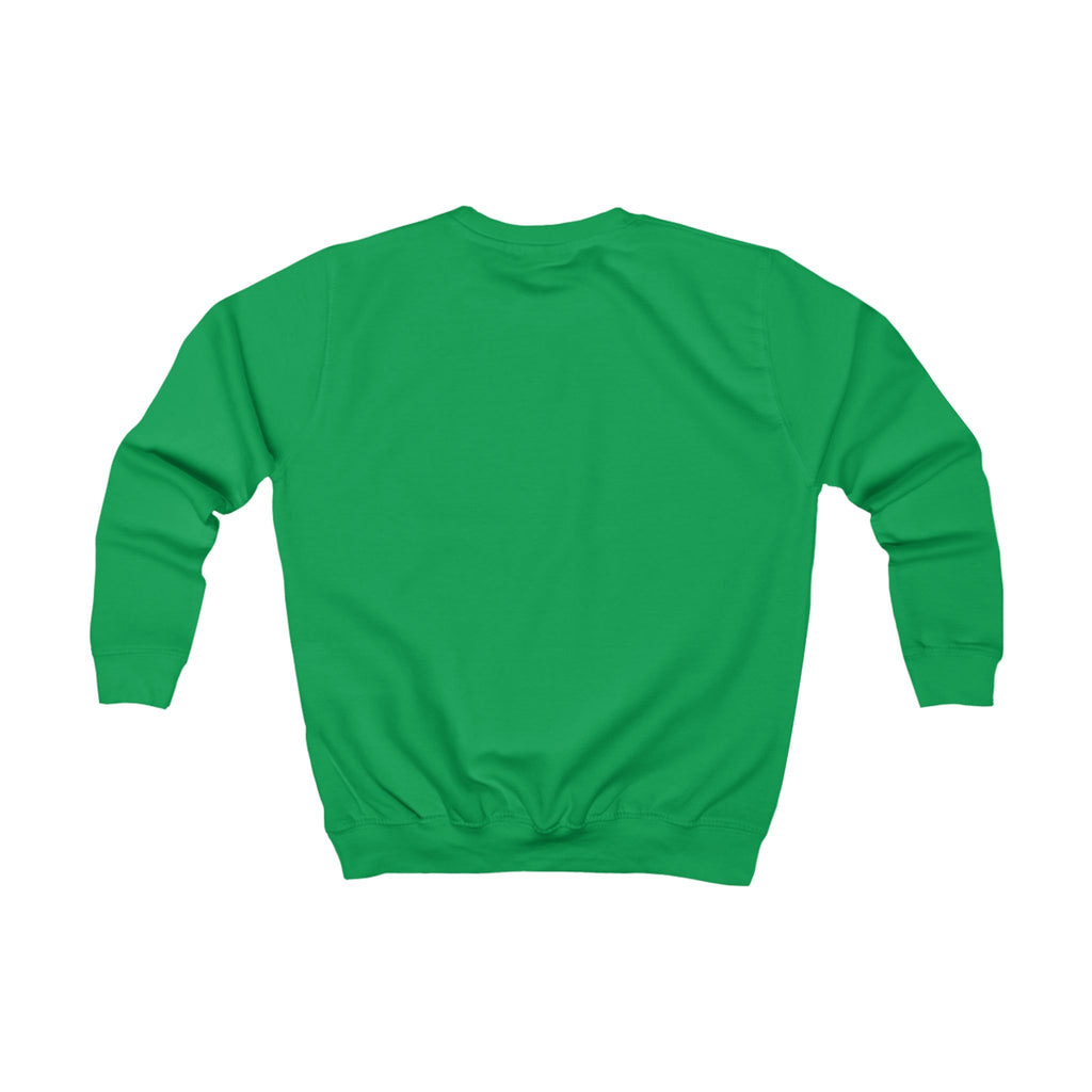 Kids Sweatshirt "The Future Is Here" — Minimalist Kids Pullover, Modern Motivational Tee for School & Gifts