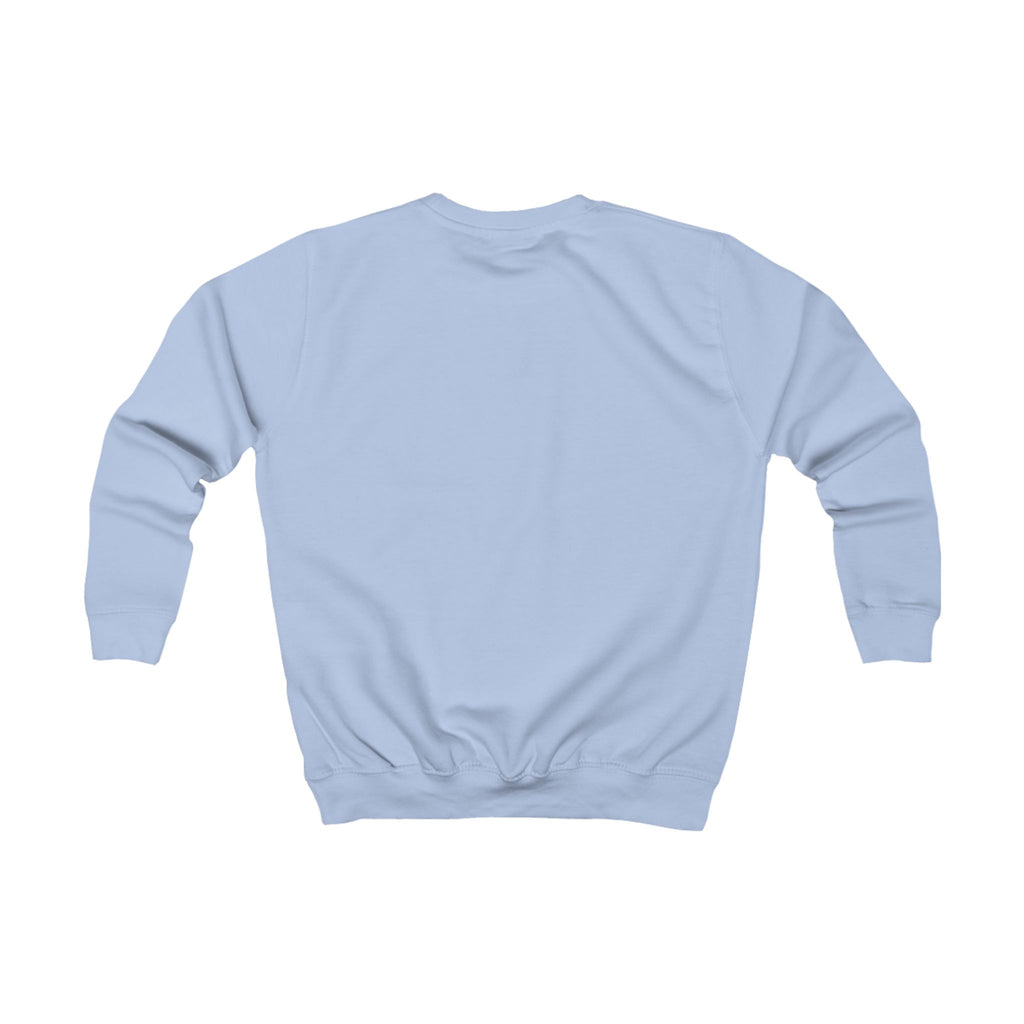 Kids Sweatshirt "The Future Is Here" — Minimalist Kids Pullover, Modern Motivational Tee for School & Gifts