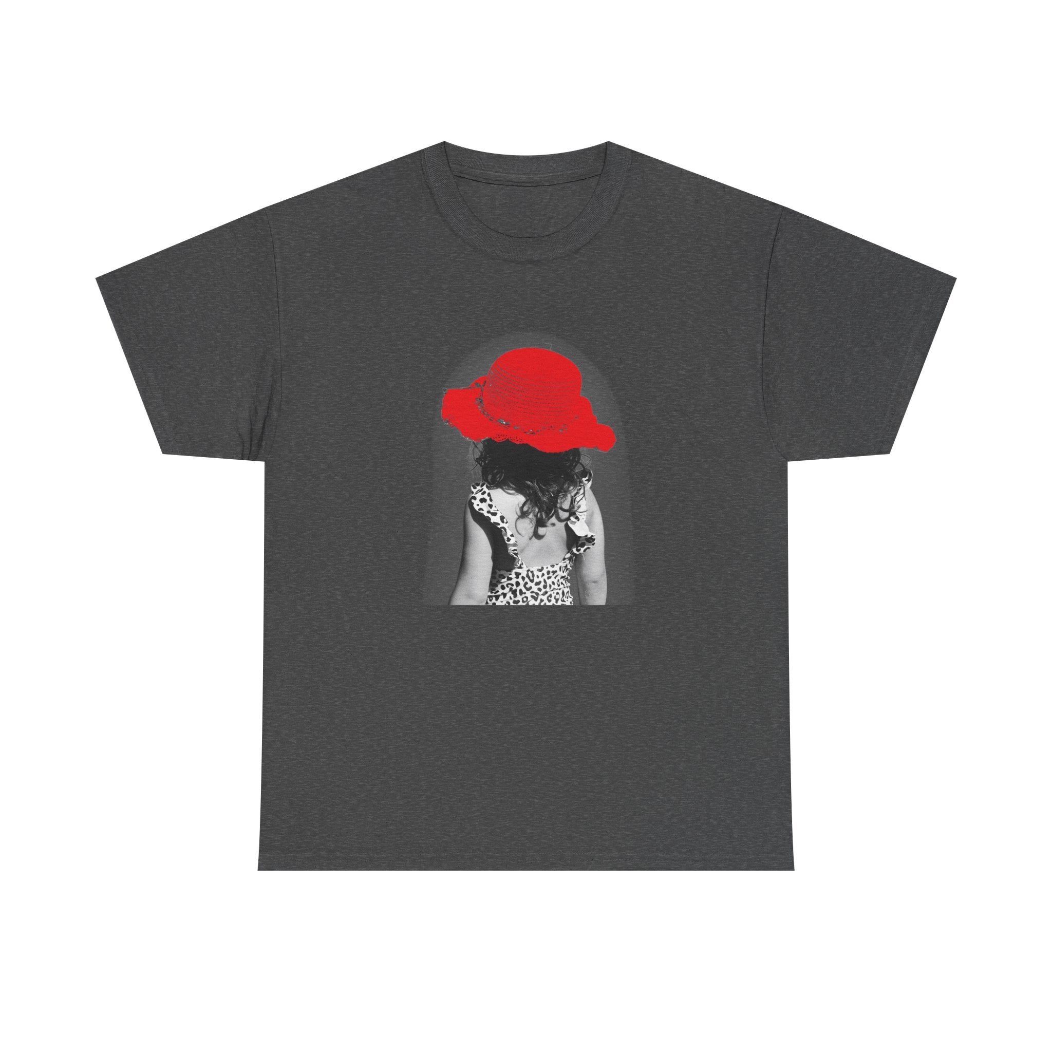 Graphic Tee — Girl with Red Hat Vintage Photo T‑Shirt