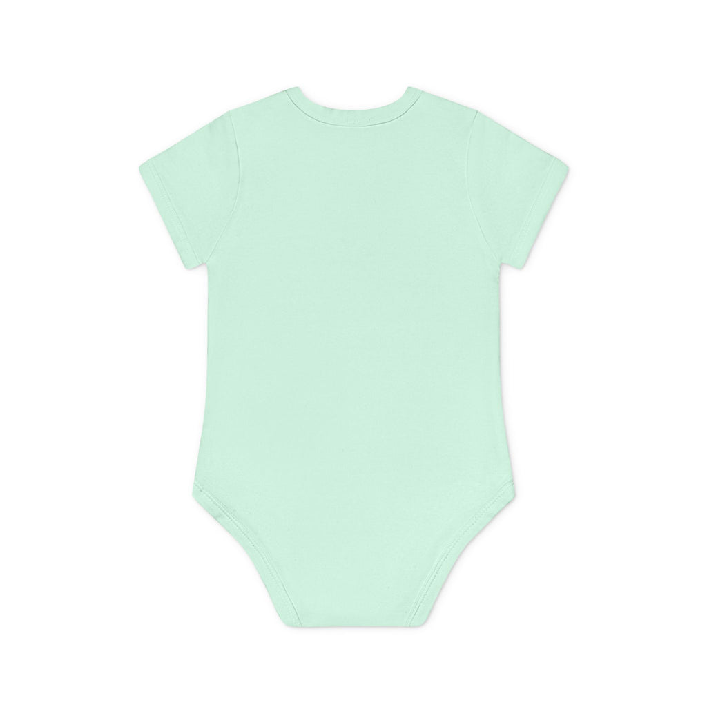 Baby Bodysuit — Cute Retro Football Baby Onesie (Helmet & Ball)