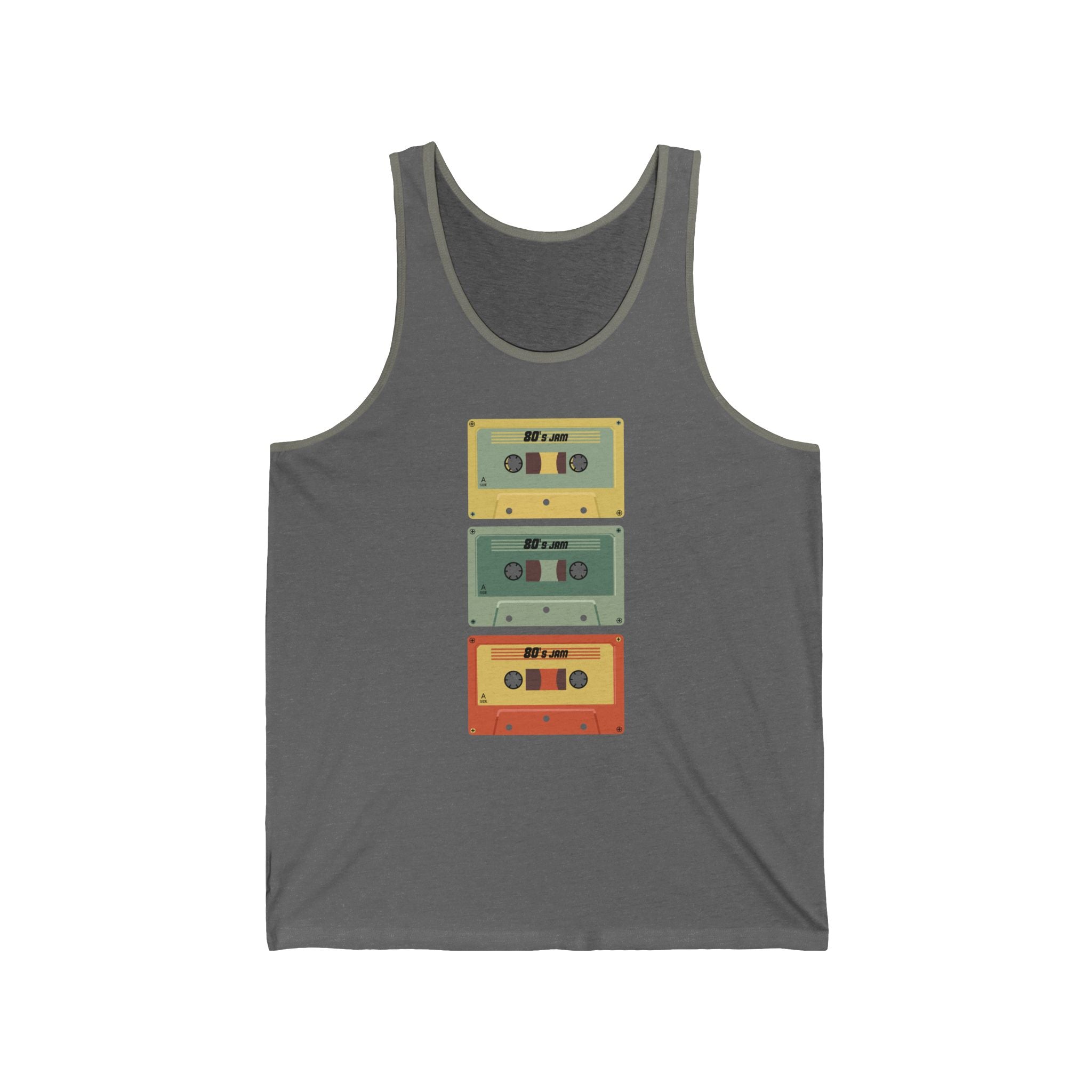 Retro Cassette Tape Tank Top — Vintage Music Graphic Sleeveless Tee