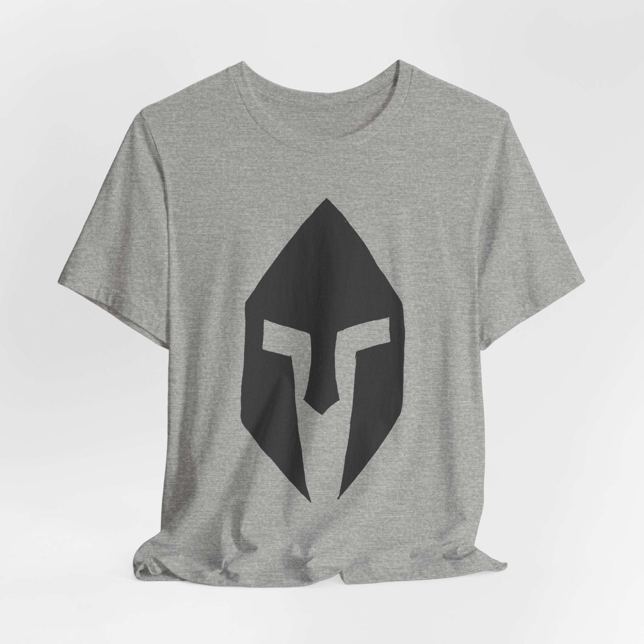 Spartan Helmet T-Shirt — Minimal Warrior Graphic Tee