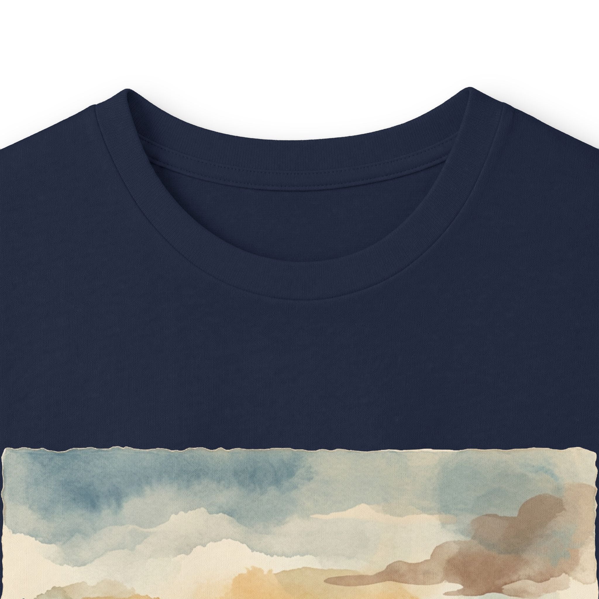 Family Camping Sunset Long Sleeve Tee — Silhouette Outdoor Graphic Shirt