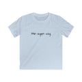 Kids T-Shirt - "Min egen väg" Minimalist Swedish Graphic Tee for Kids
