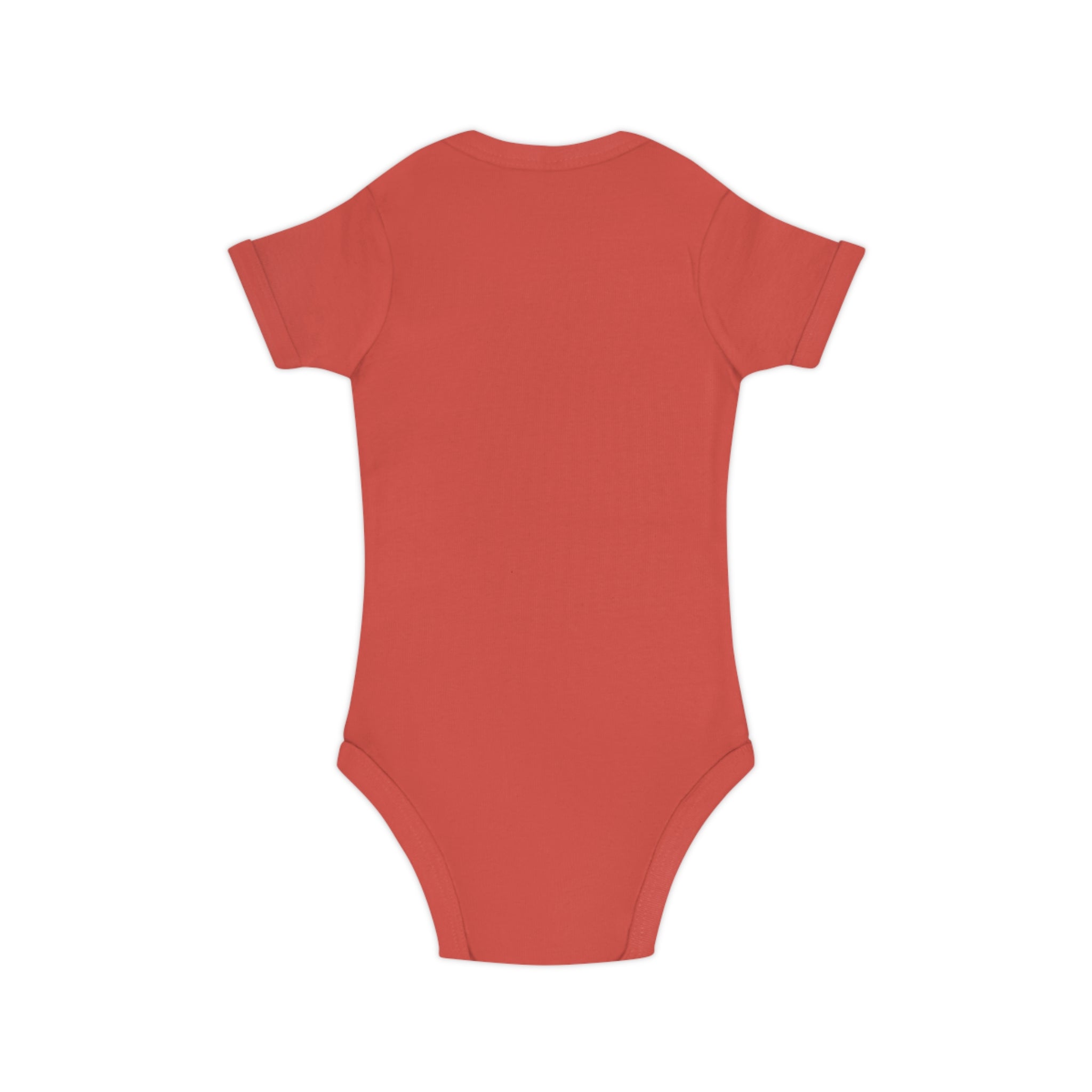 Baby Bodysuit with Watercolor Rainbow – Combed Cotton Infant One-Piece