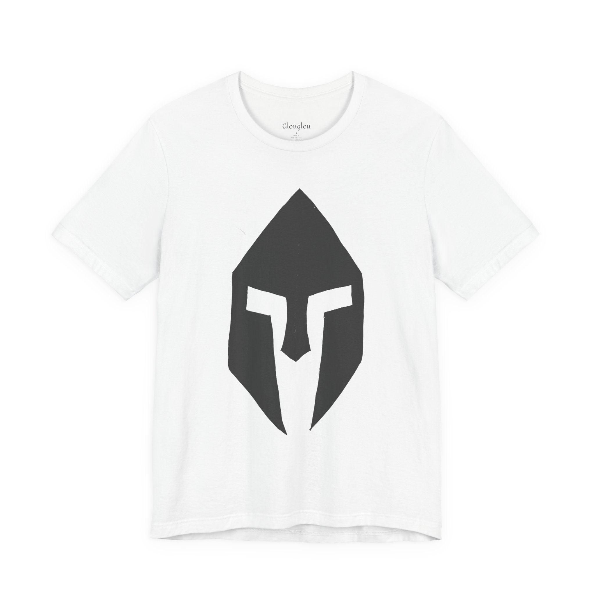 Spartan Helmet T-Shirt — Minimal Warrior Graphic Tee