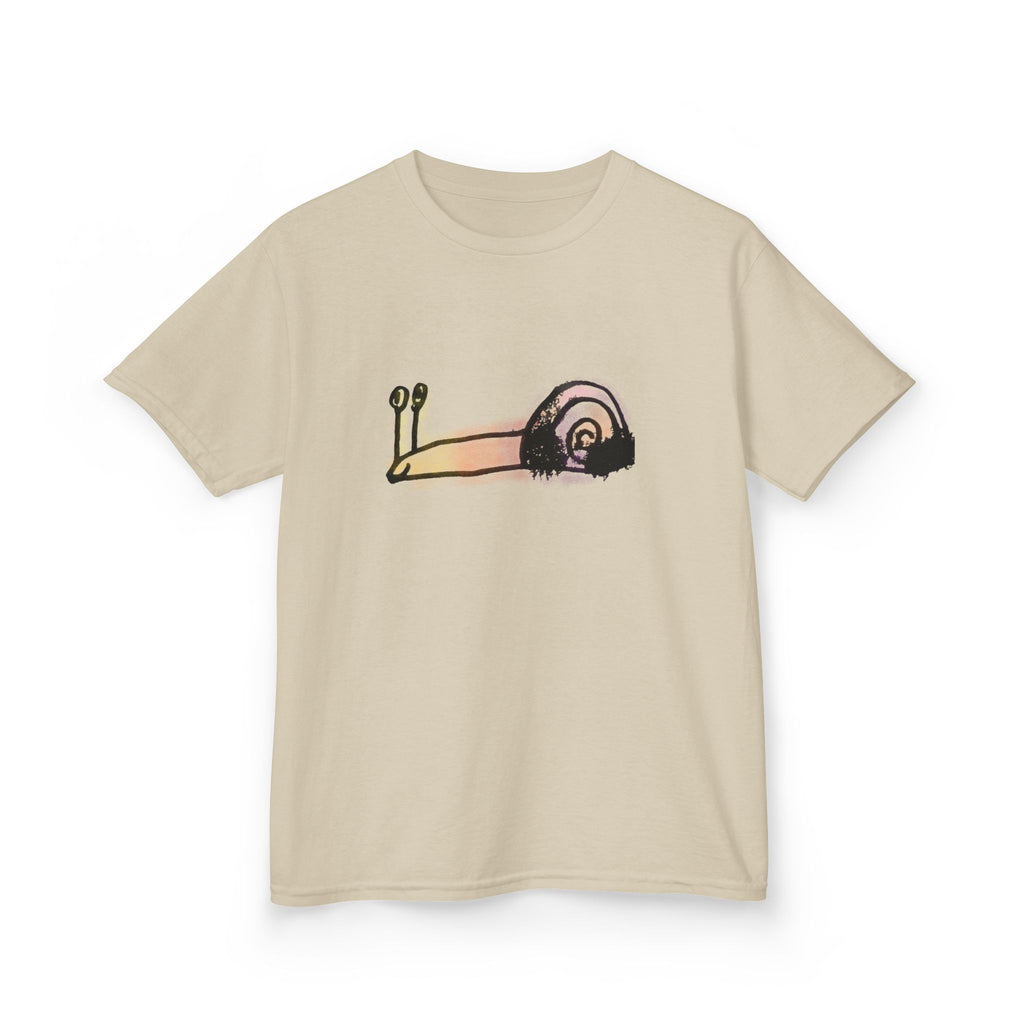 Kids T‑Shirt — Cute Pastel Snail Graphic Tee for Toddlers & Kids