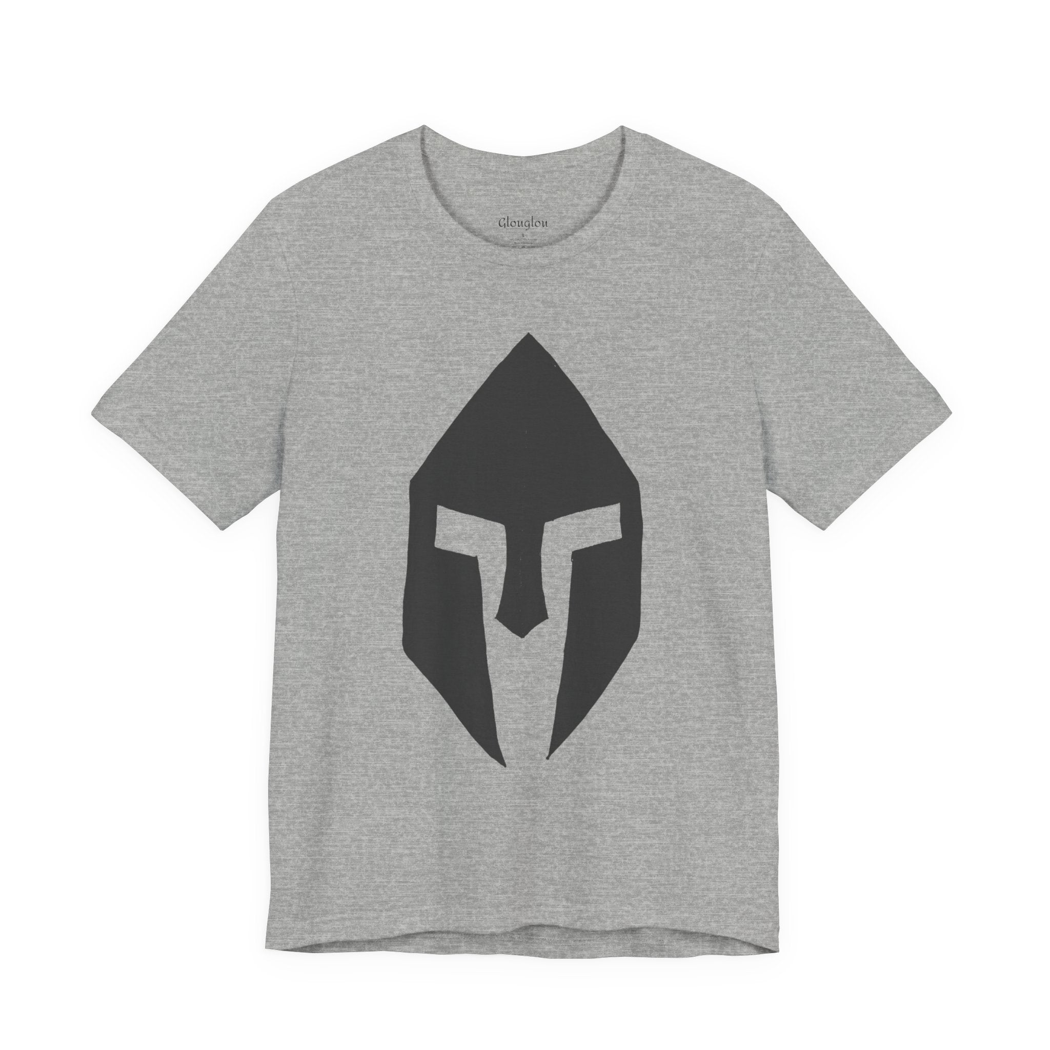 Spartan Helmet T-Shirt — Minimal Warrior Graphic Tee