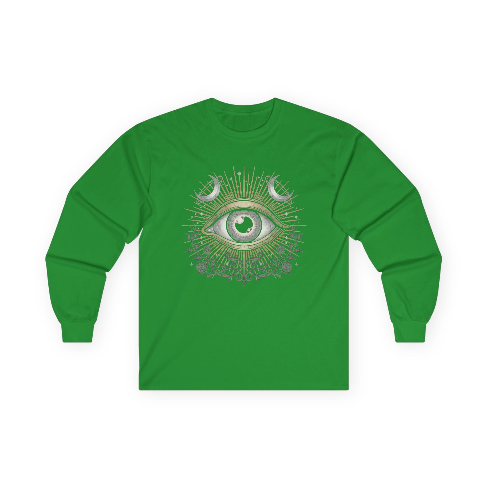 Mystic Eye Long Sleeve Tee — Vintage Occult Graphic