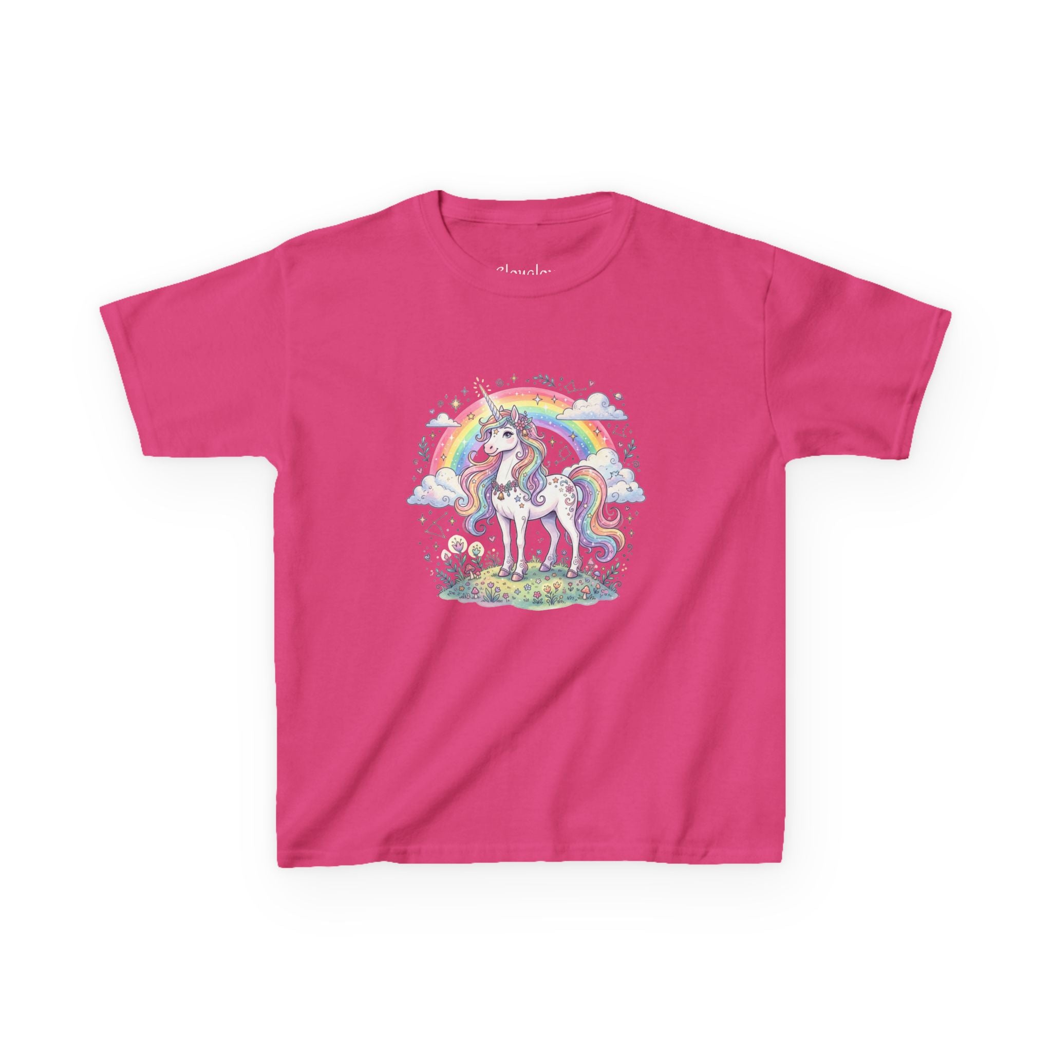 Kids Tee — Rainbow Unicorn Magic Graphic Shirt