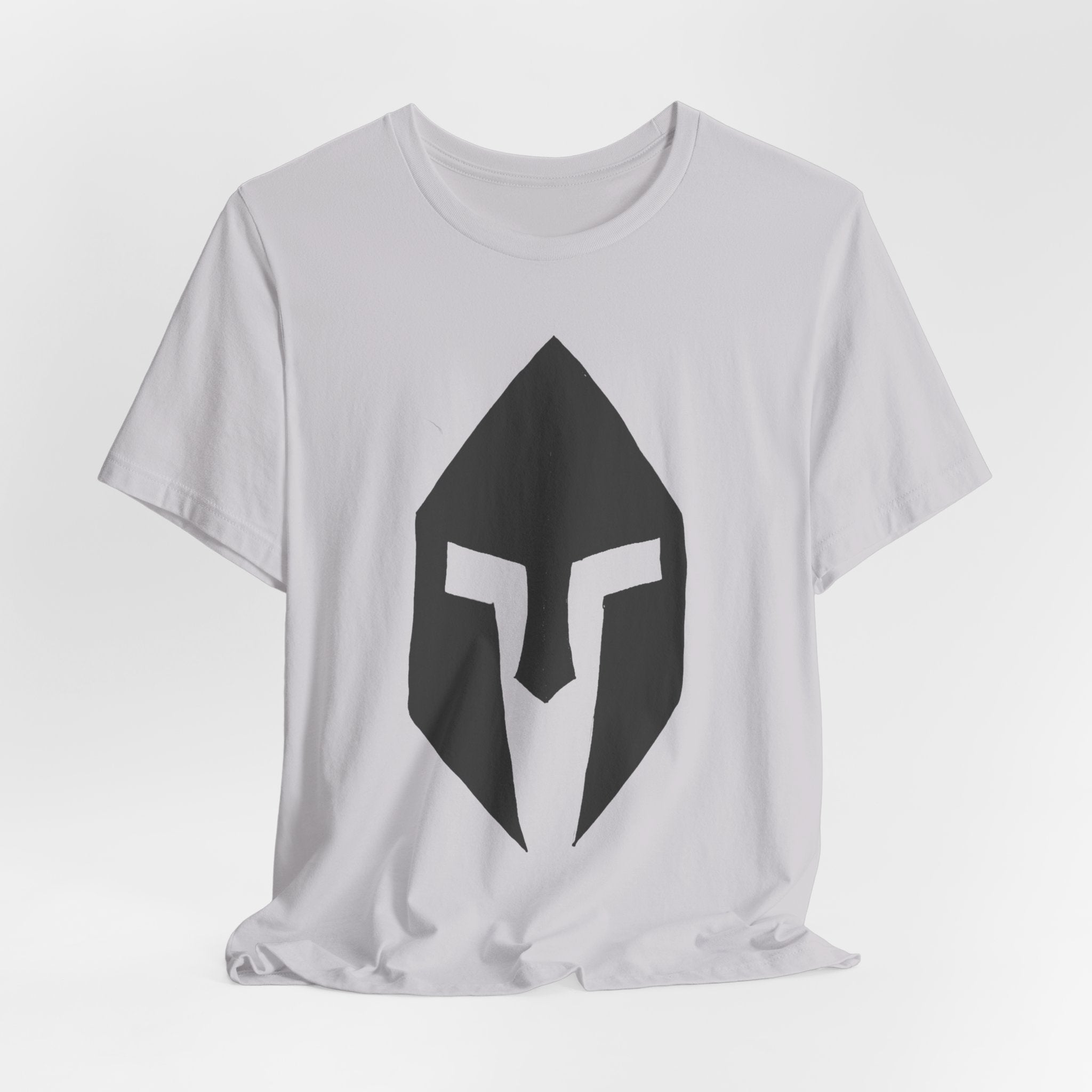 Spartan Helmet T-Shirt — Minimal Warrior Graphic Tee