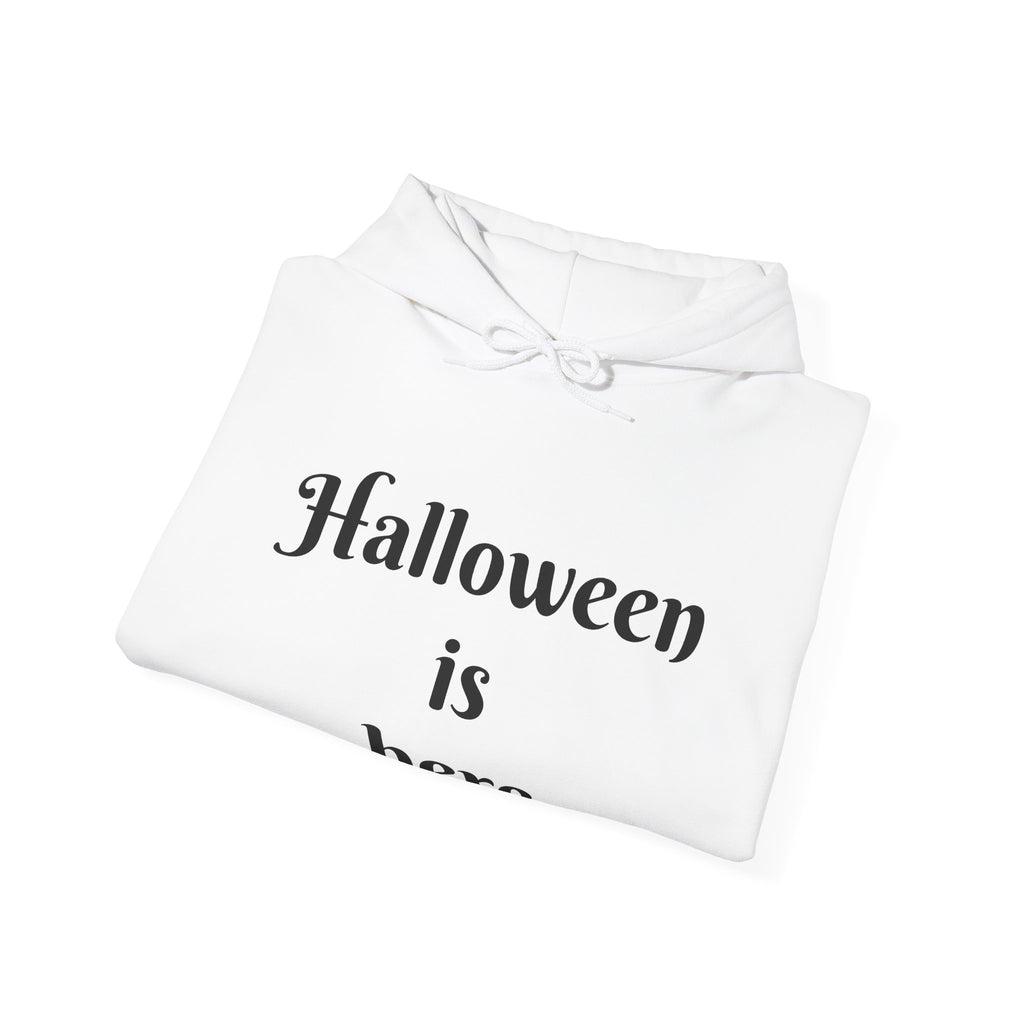 Halloween Is Here Hoodie — Ancient Wisdom Gothic Back Print