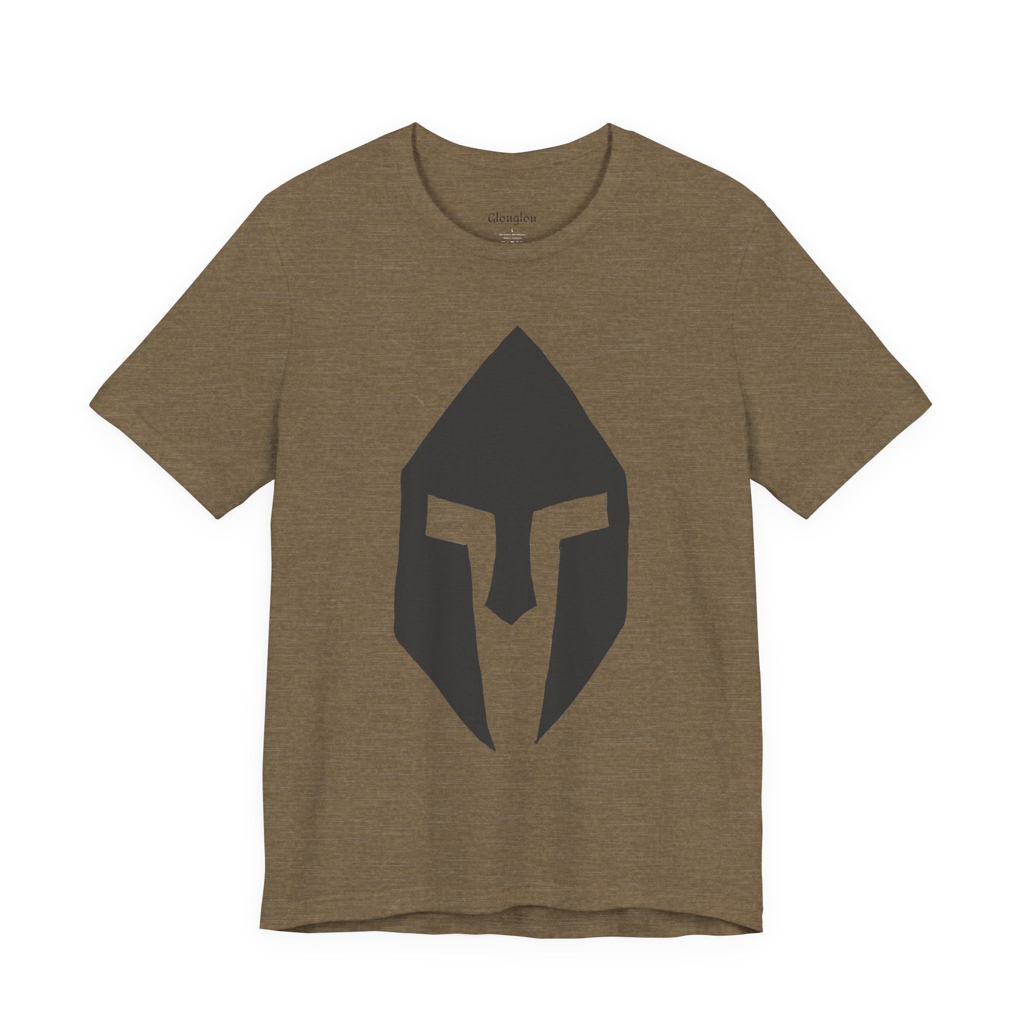 Spartan Helmet T-Shirt — Minimal Warrior Graphic Tee