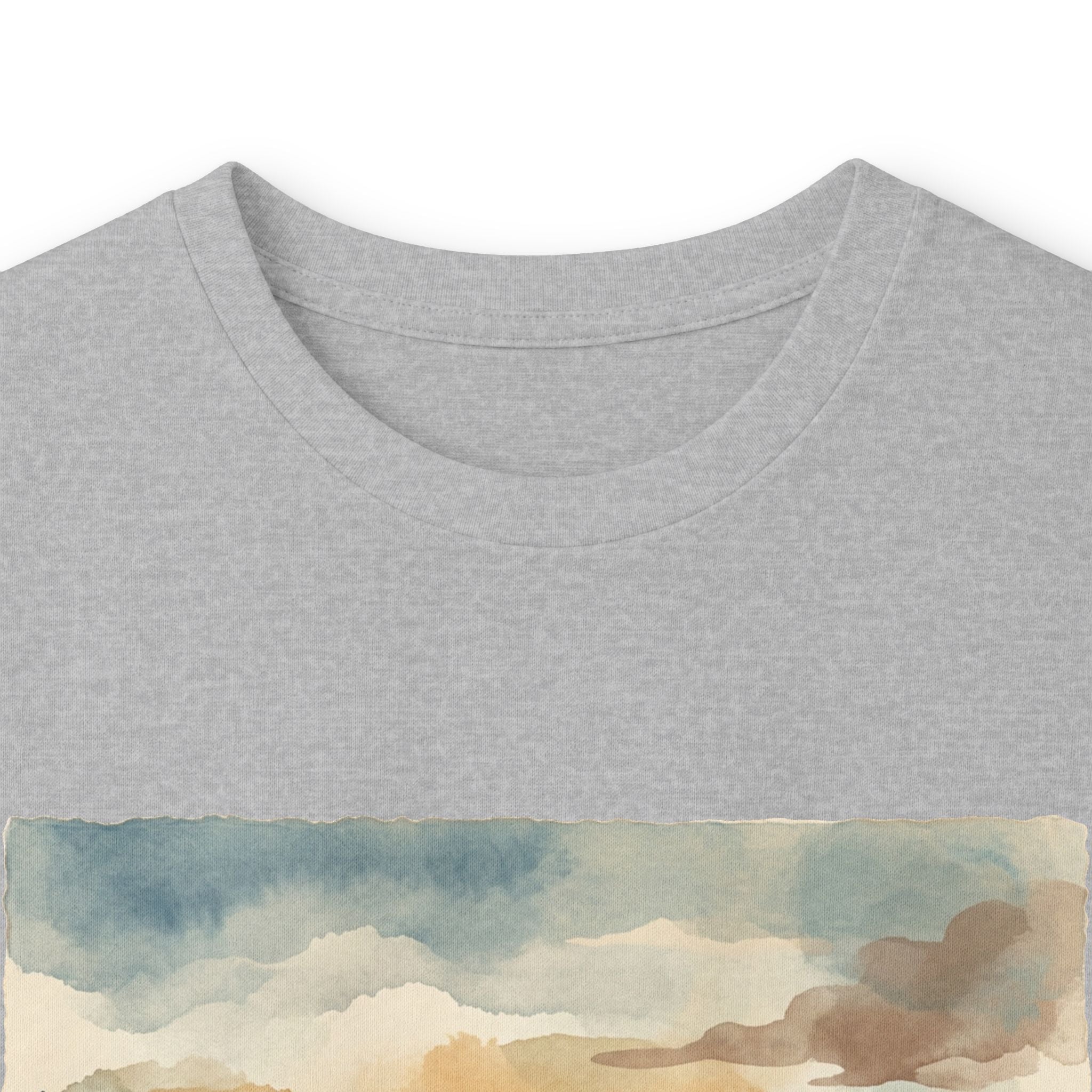 Family Camping Sunset Long Sleeve Tee — Silhouette Outdoor Graphic Shirt
