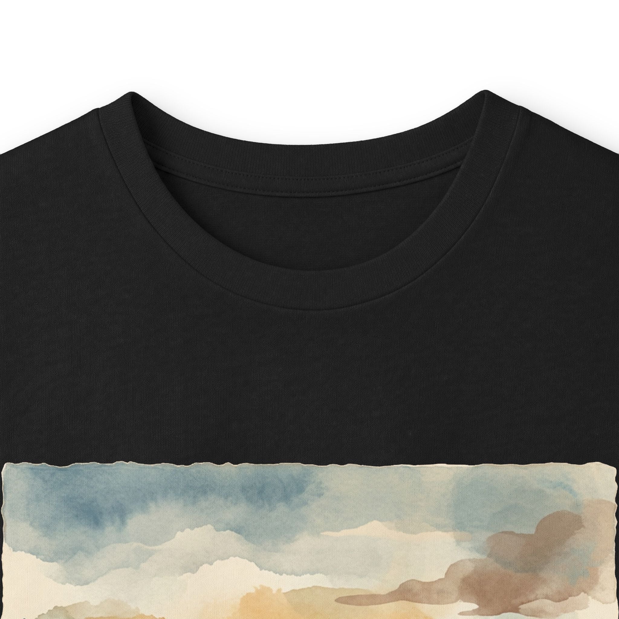 Family Camping Sunset Long Sleeve Tee — Silhouette Outdoor Graphic Shirt