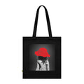 Red Hat Girl Photo Tote — Organic Cotton Beach & Market Bag