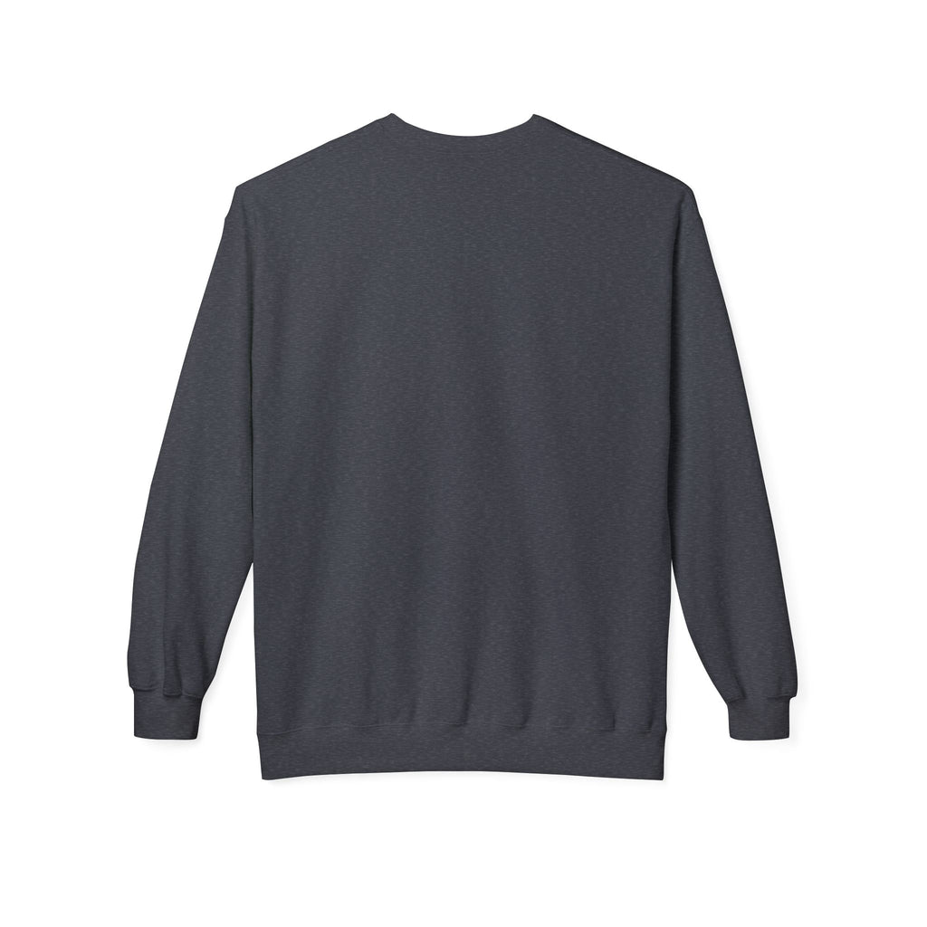 Crewneck Sweatshirt — "Strong mind. Calm heart." Minimalist Motivational Pullover