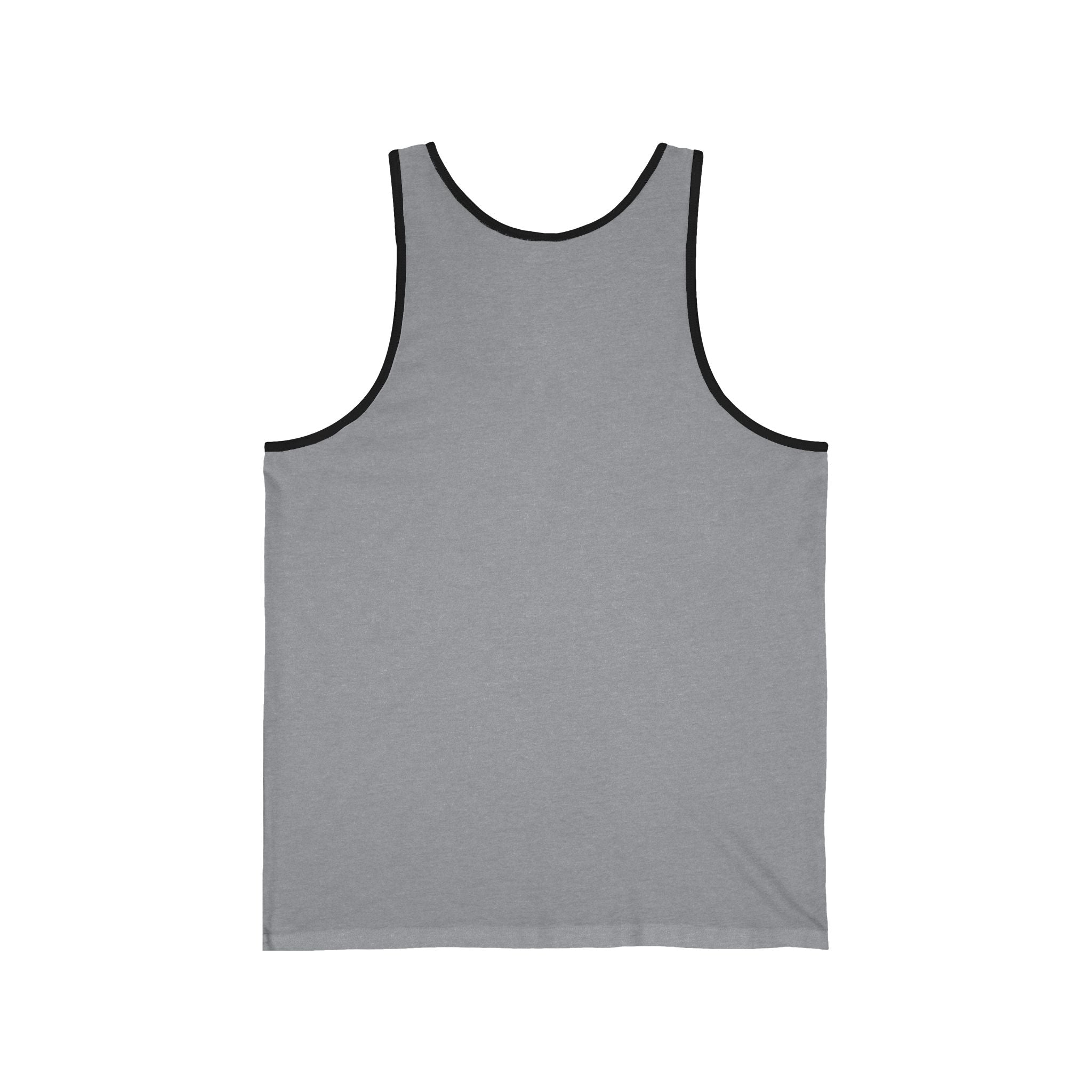 Inspirational Quote Tank Top — "Heads up Look, hear, smell Life is here"