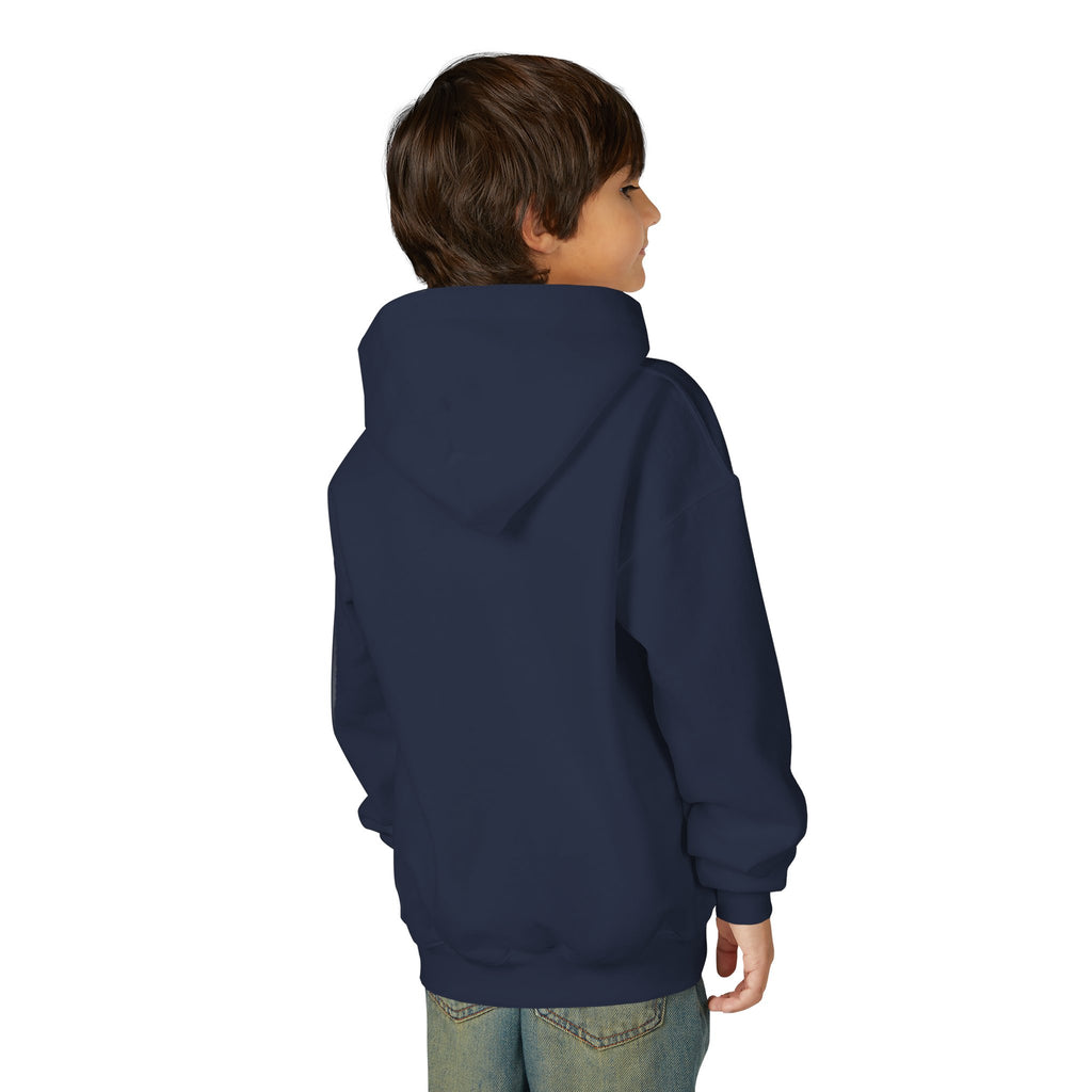 Youth Hoodie “The Future Is Here” Minimalist Slogan Sweatshirt