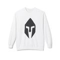 Spartan Helmet Crewneck Sweatshirt — Minimalist Warrior Logo