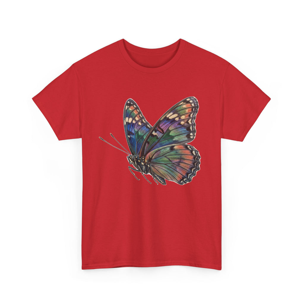 Butterfly Art Tee — Colorful Watercolor Monarch Graphic T-Shirt