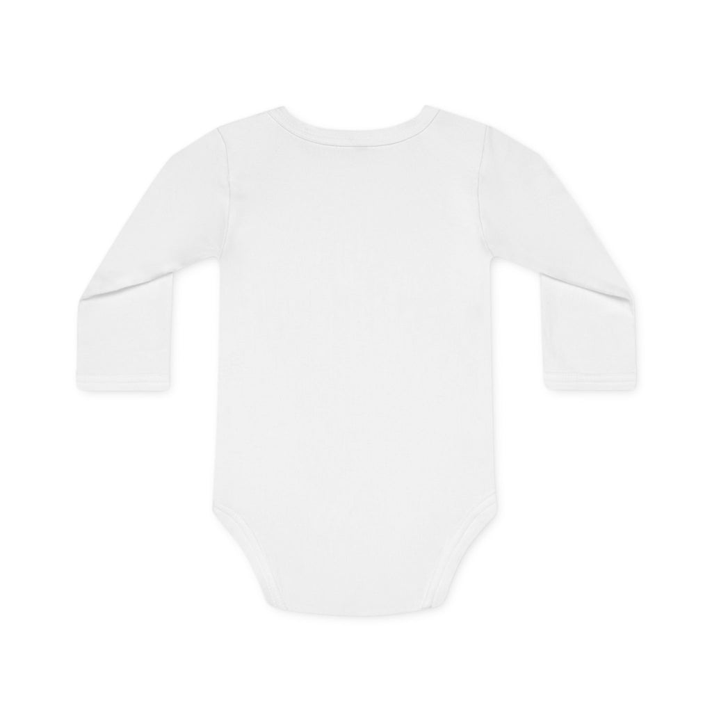 Baby Bodysuit “Small Steps, Big Journeys” Organic Long Sleeve
