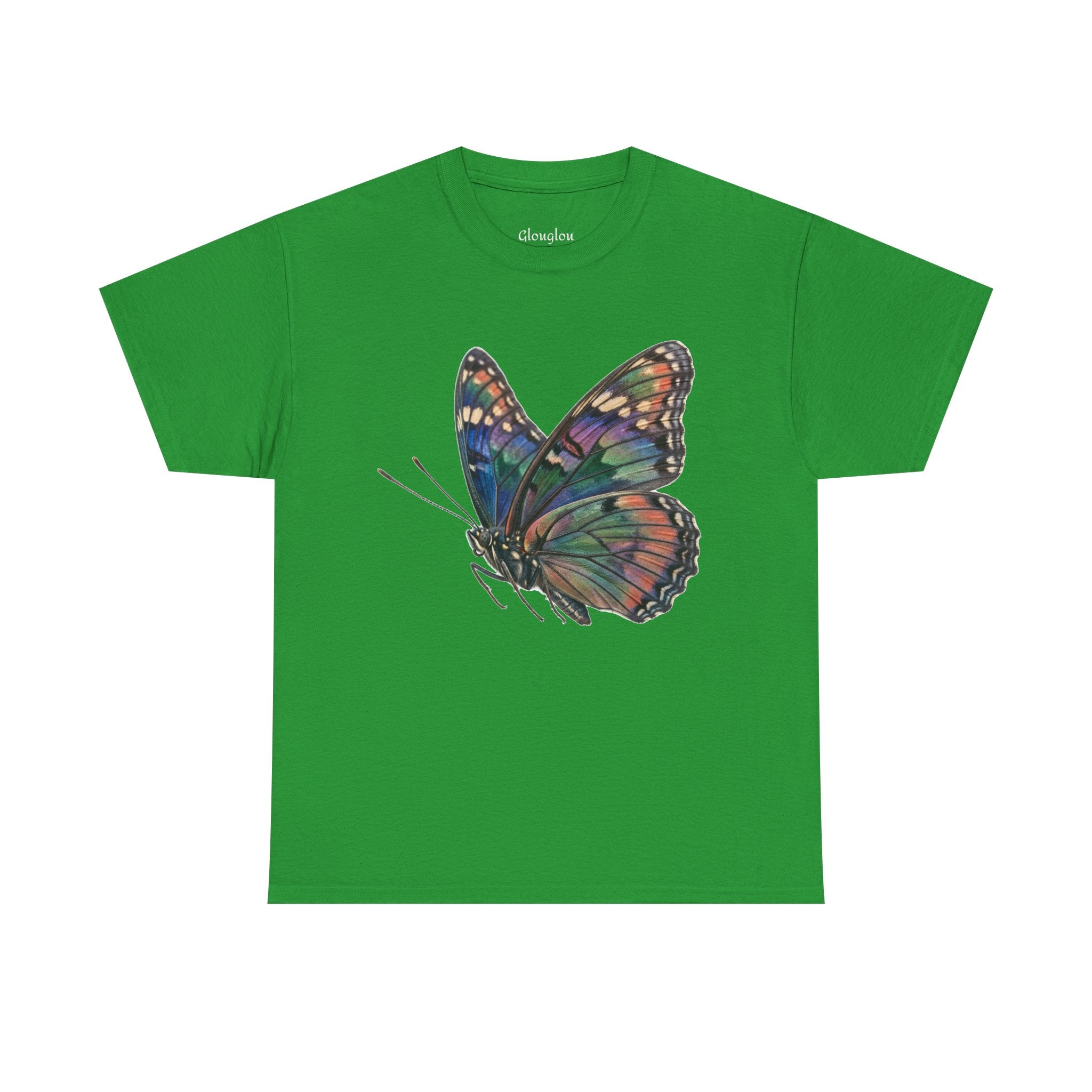 Butterfly Art Tee — Colorful Watercolor Monarch Graphic T-Shirt