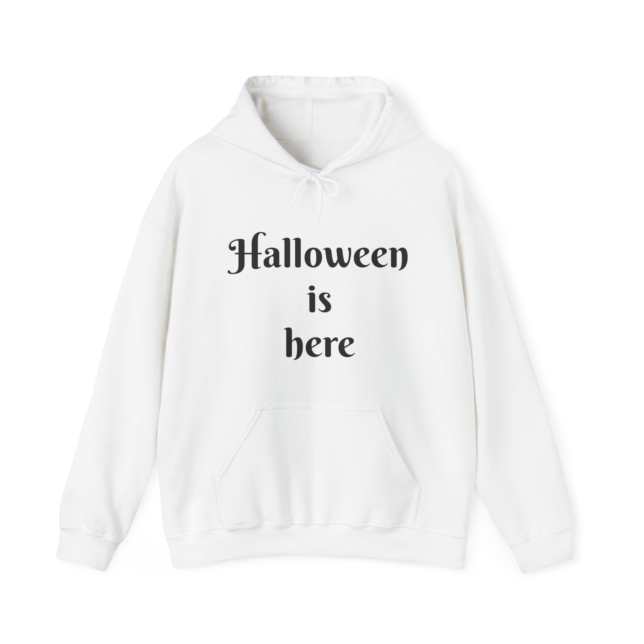 Halloween Is Here Hoodie — Ancient Wisdom Gothic Back Print