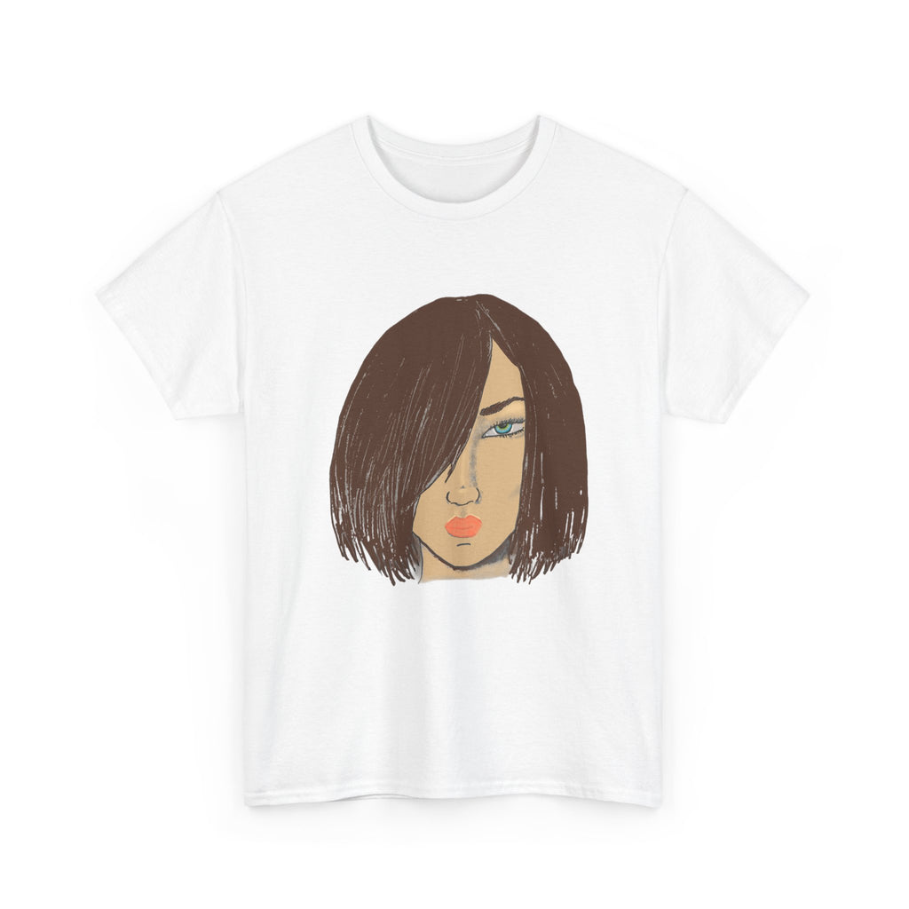 Graphic Tee — Hand-Drawn Bob Portrait Shirt