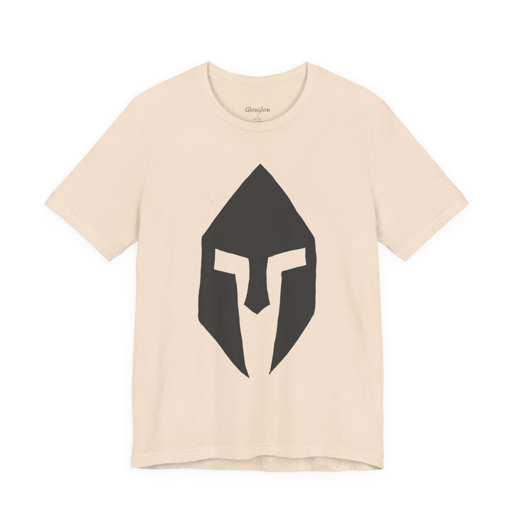 Spartan Helmet T-Shirt — Minimal Warrior Graphic Tee
