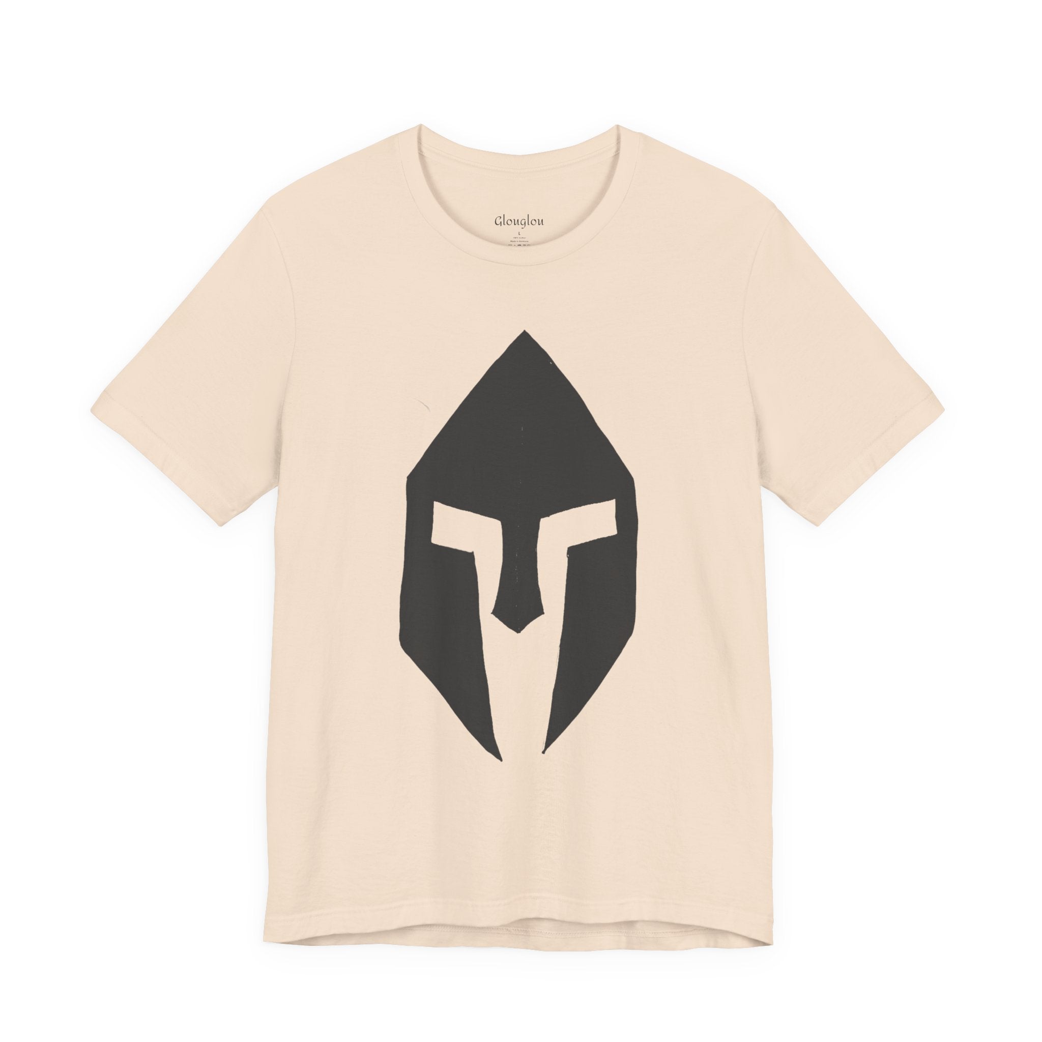 Spartan Helmet T-Shirt — Minimal Warrior Graphic Tee