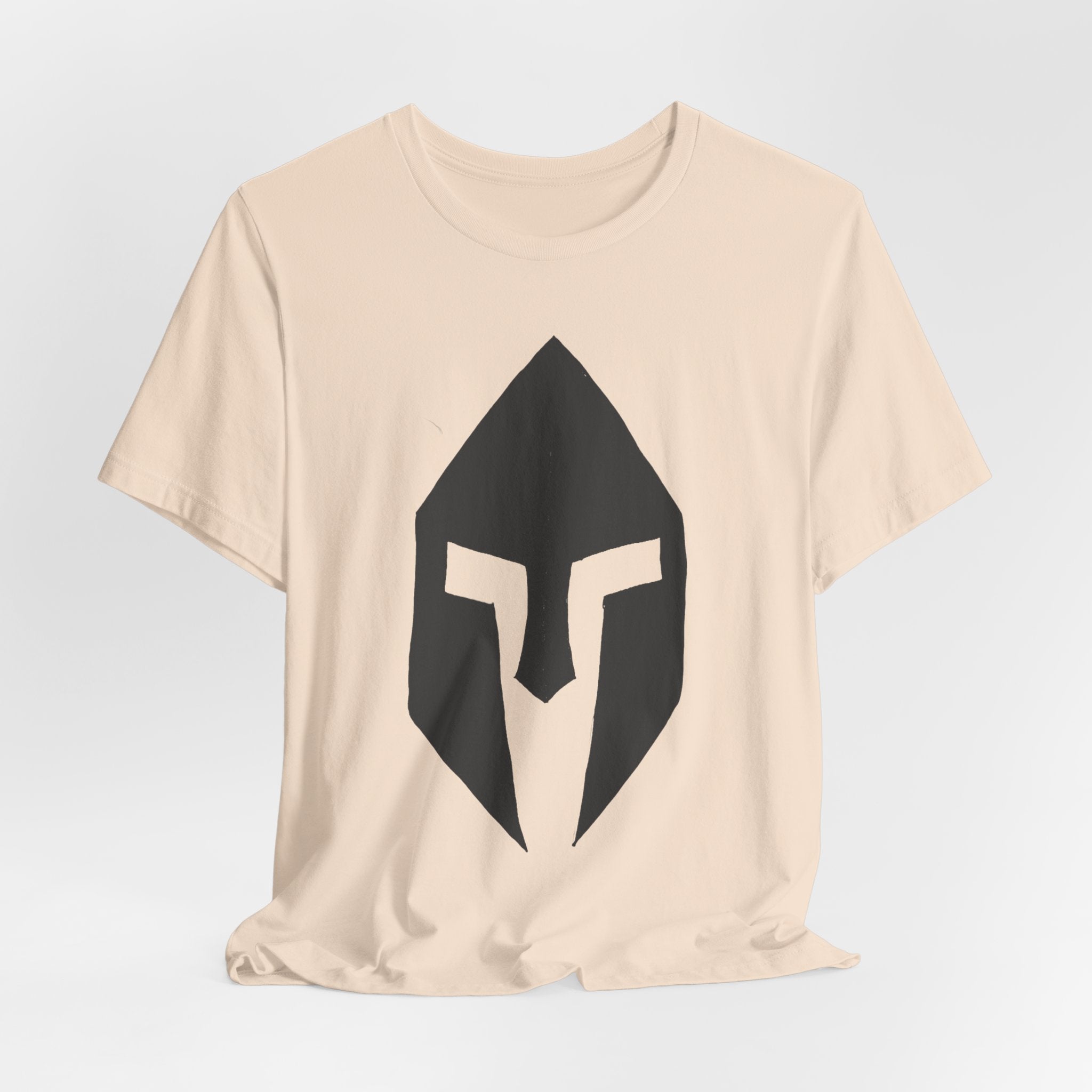 Spartan Helmet T-Shirt — Minimal Warrior Graphic Tee
