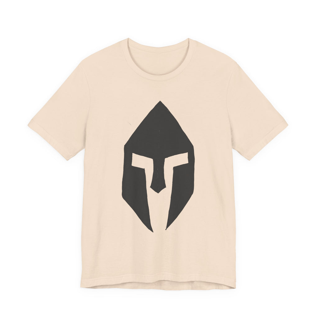 Spartan Helmet T-Shirt — Minimal Warrior Graphic Tee
