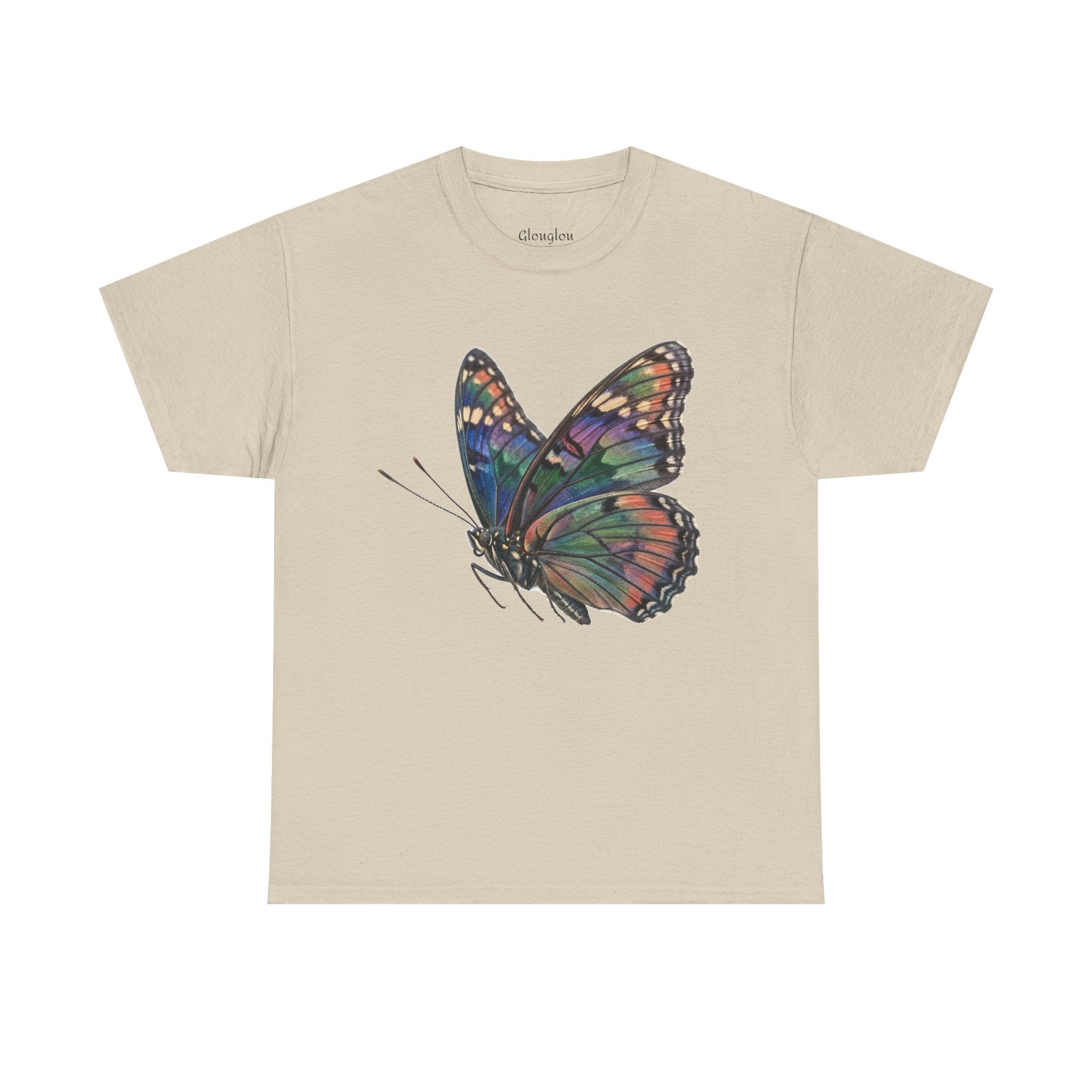 Butterfly Art Tee — Colorful Watercolor Monarch Graphic T-Shirt