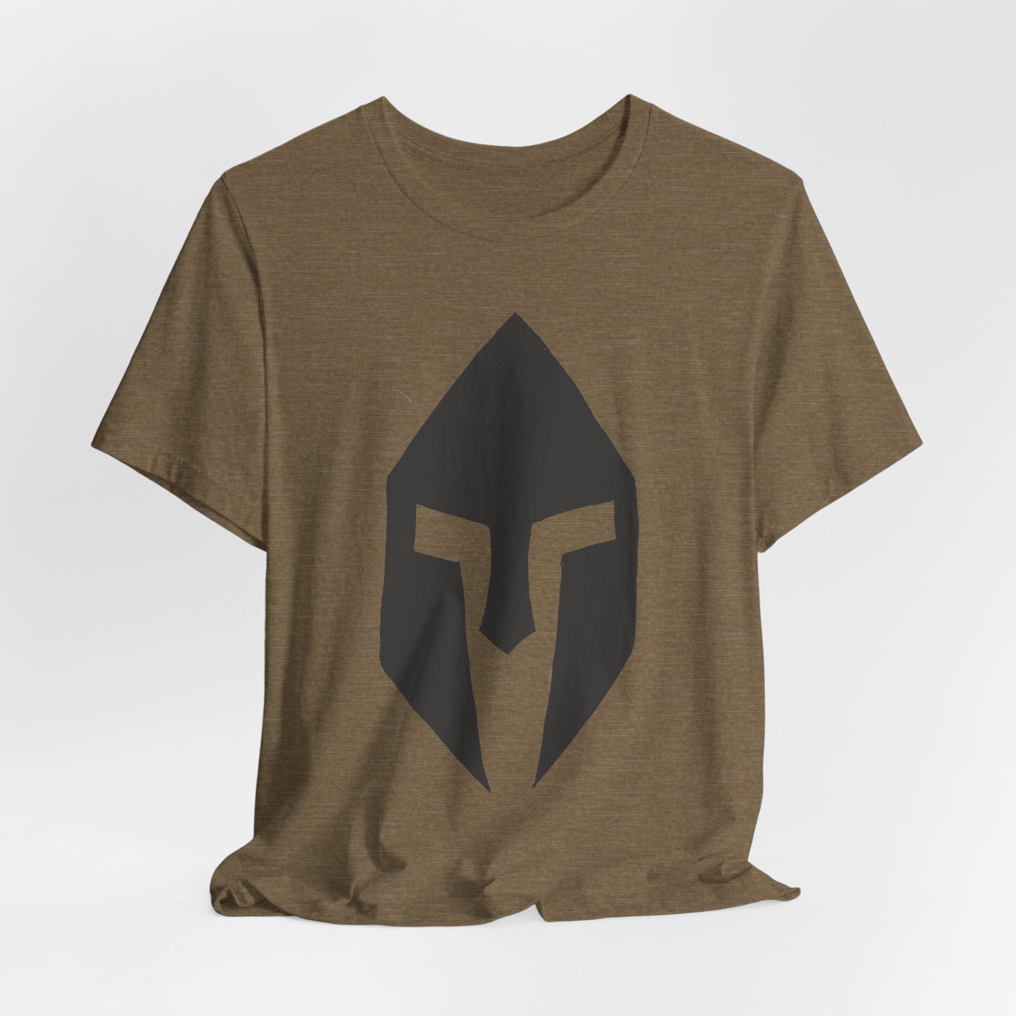 Spartan Helmet T-Shirt — Minimal Warrior Graphic Tee