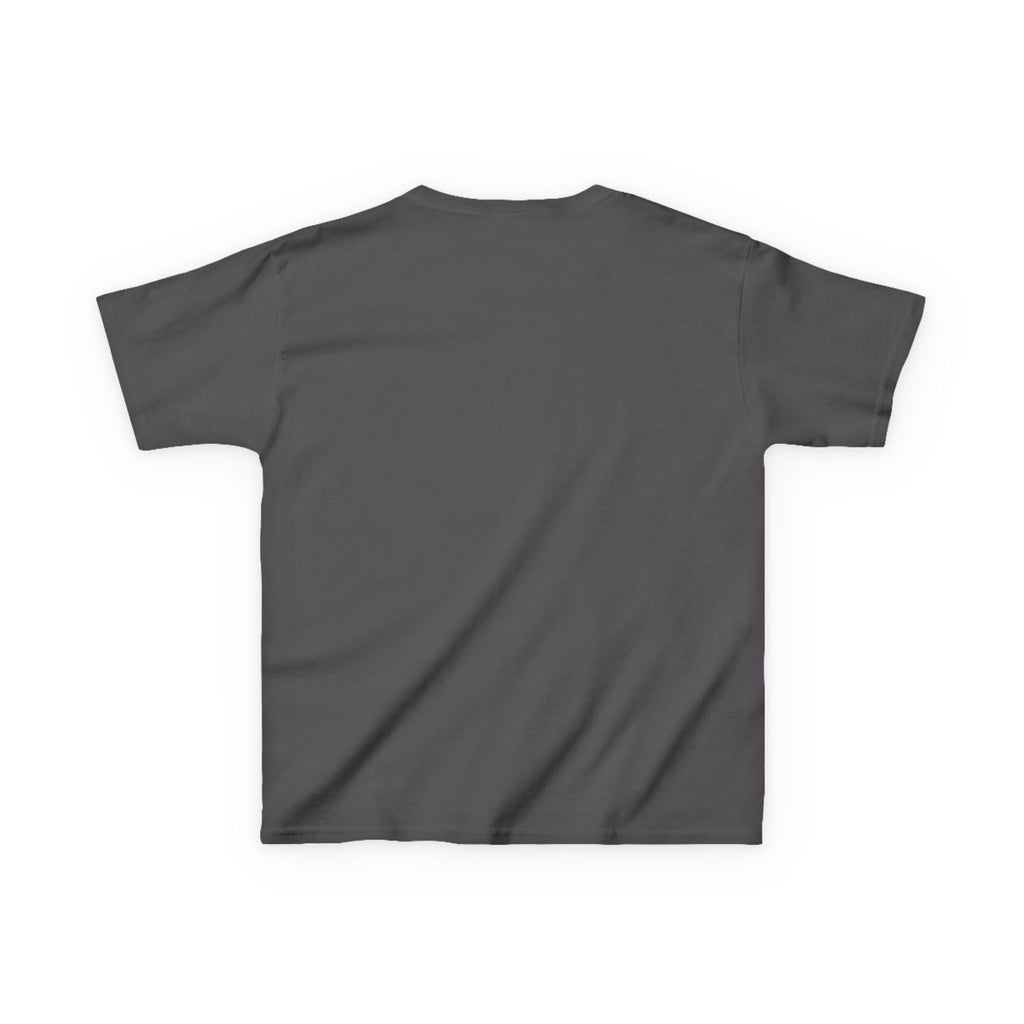 Kids T‑Shirt — Retro Girl with Red Hat Graphic