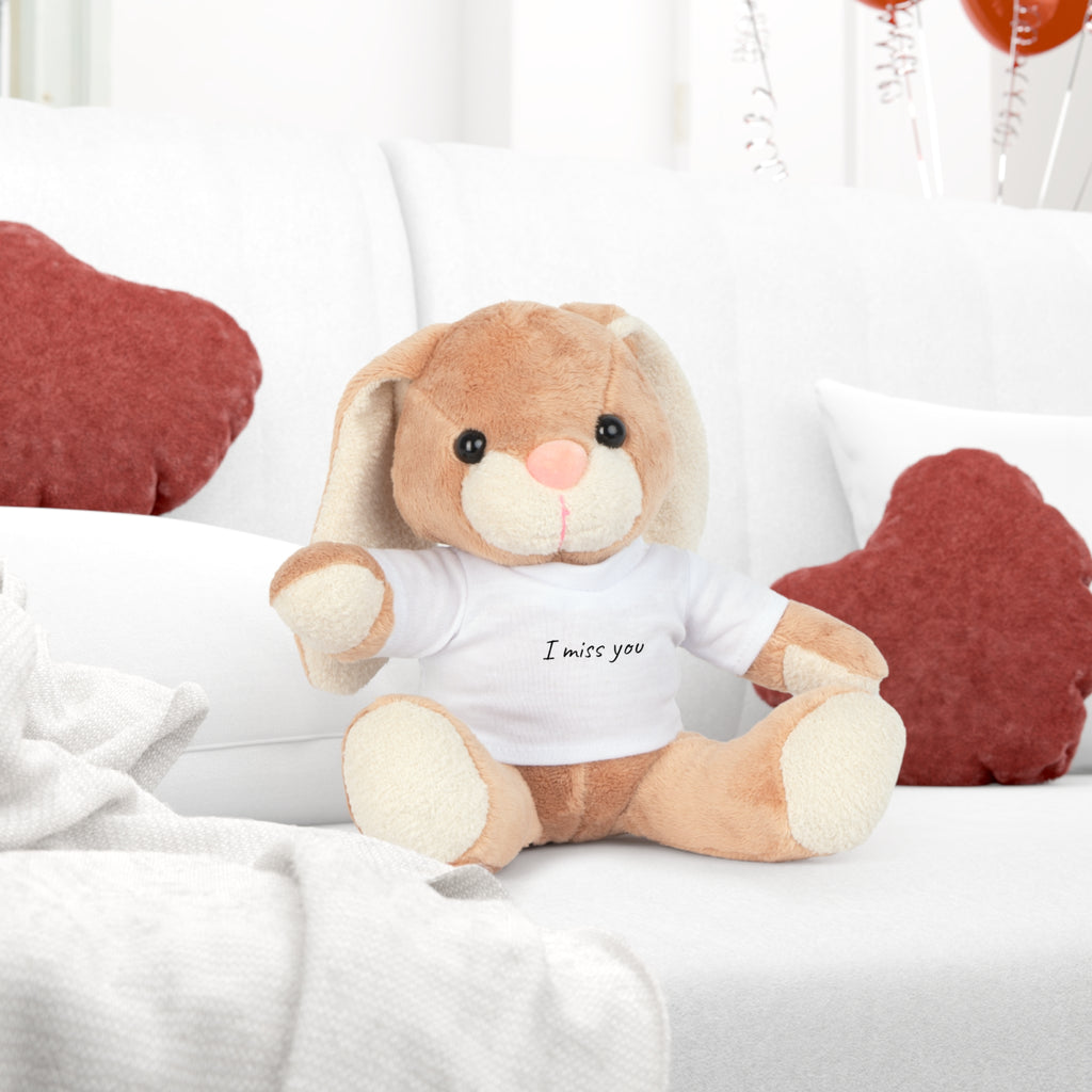 I Miss You Teddy Bear Plush