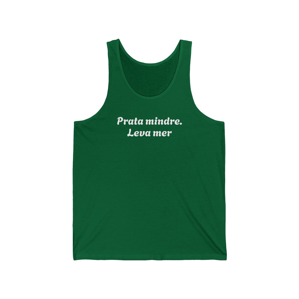 White Jersey Tank Top – Minimal Casual Summer Tank