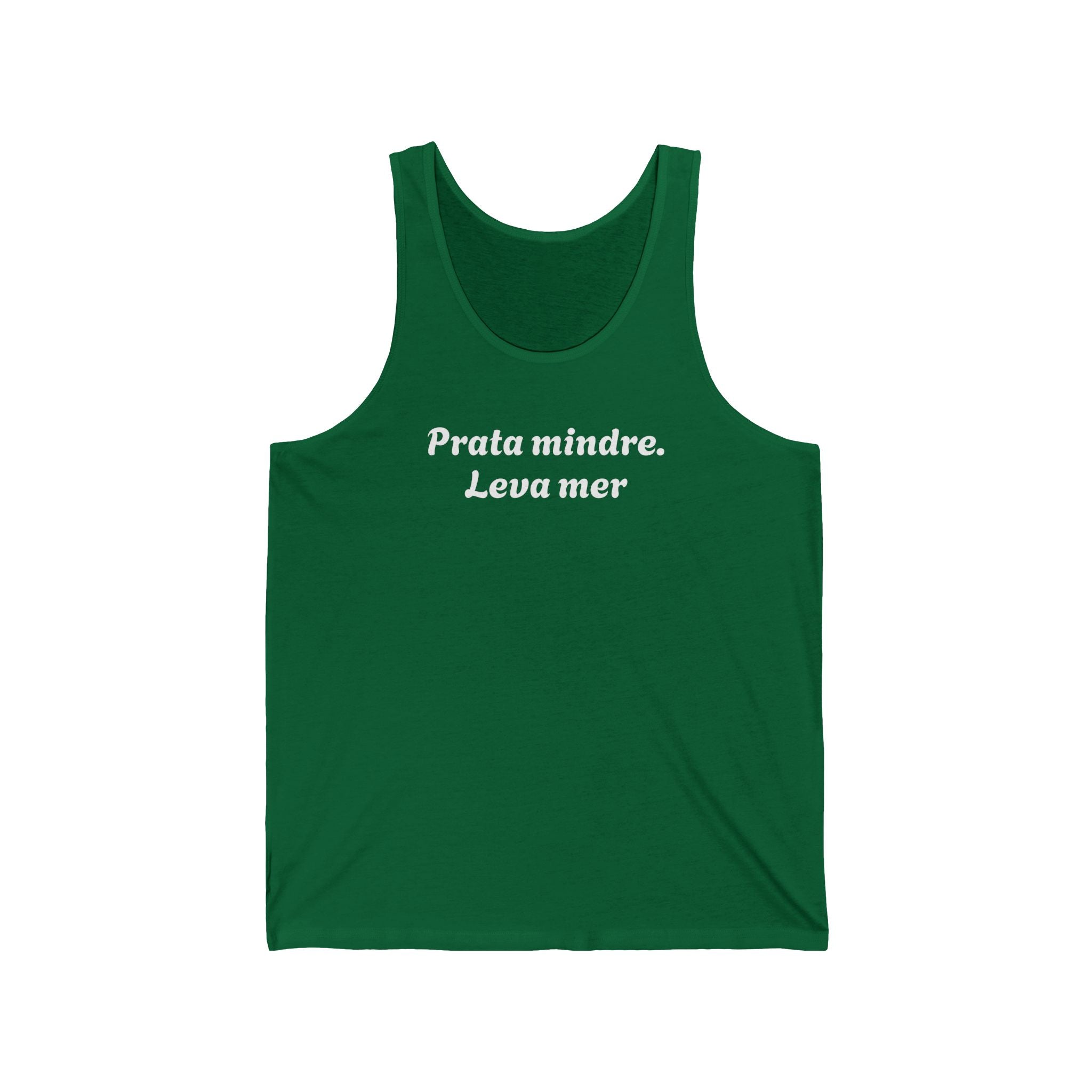 White Jersey Tank Top – Minimal Casual Summer Tank